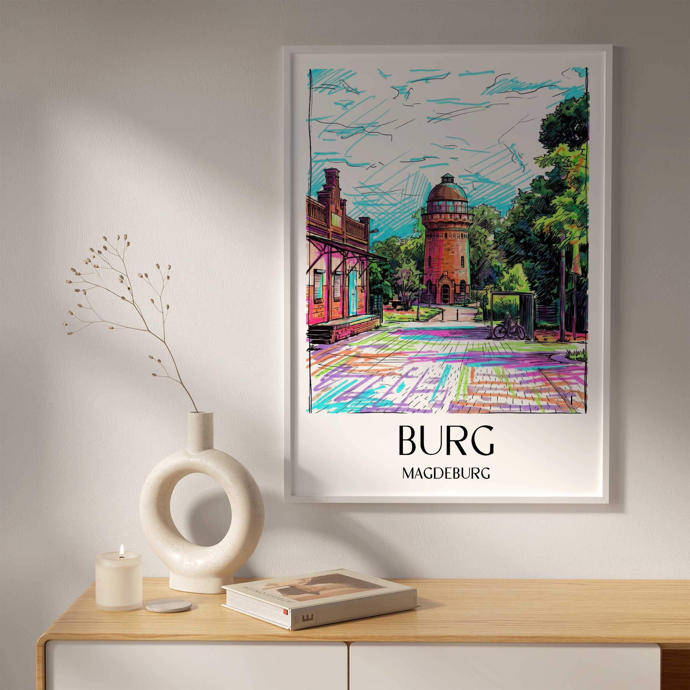 burg-magdeburg-deutschland-poster-graffiti