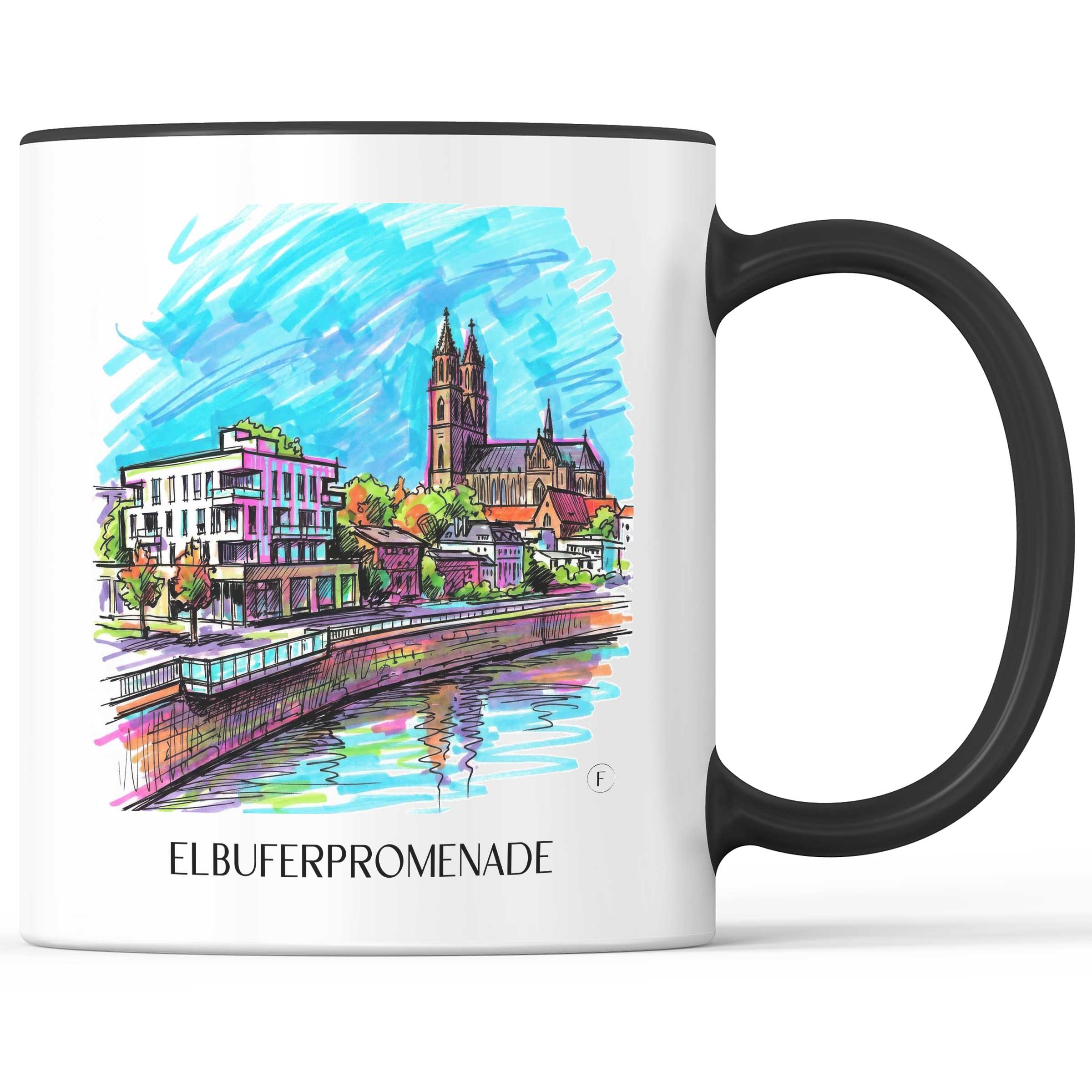 elbuferpromenade-magdeburg-deutschland-kaffeebecher-graffiti