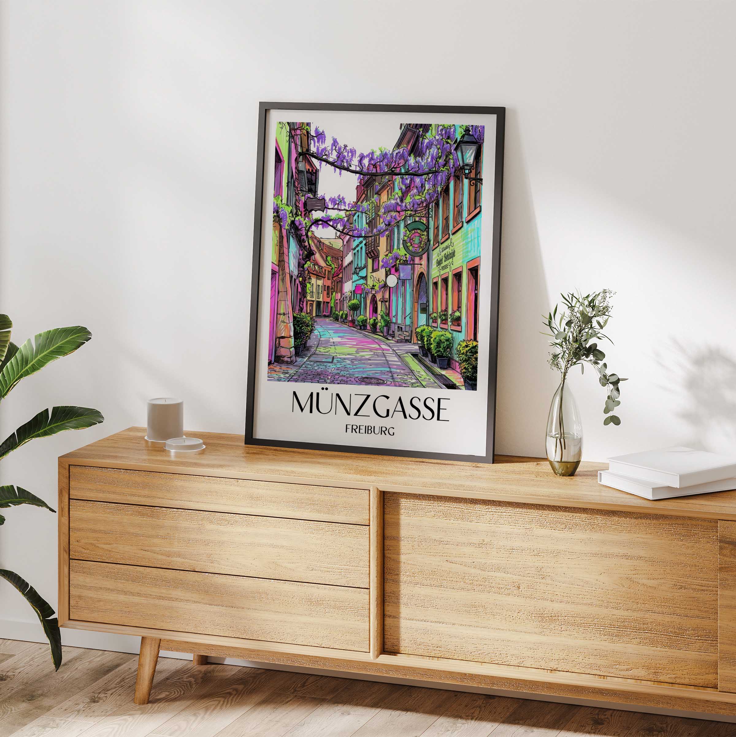 münzgasse-freiburg-deutschland-poster-graffiti
