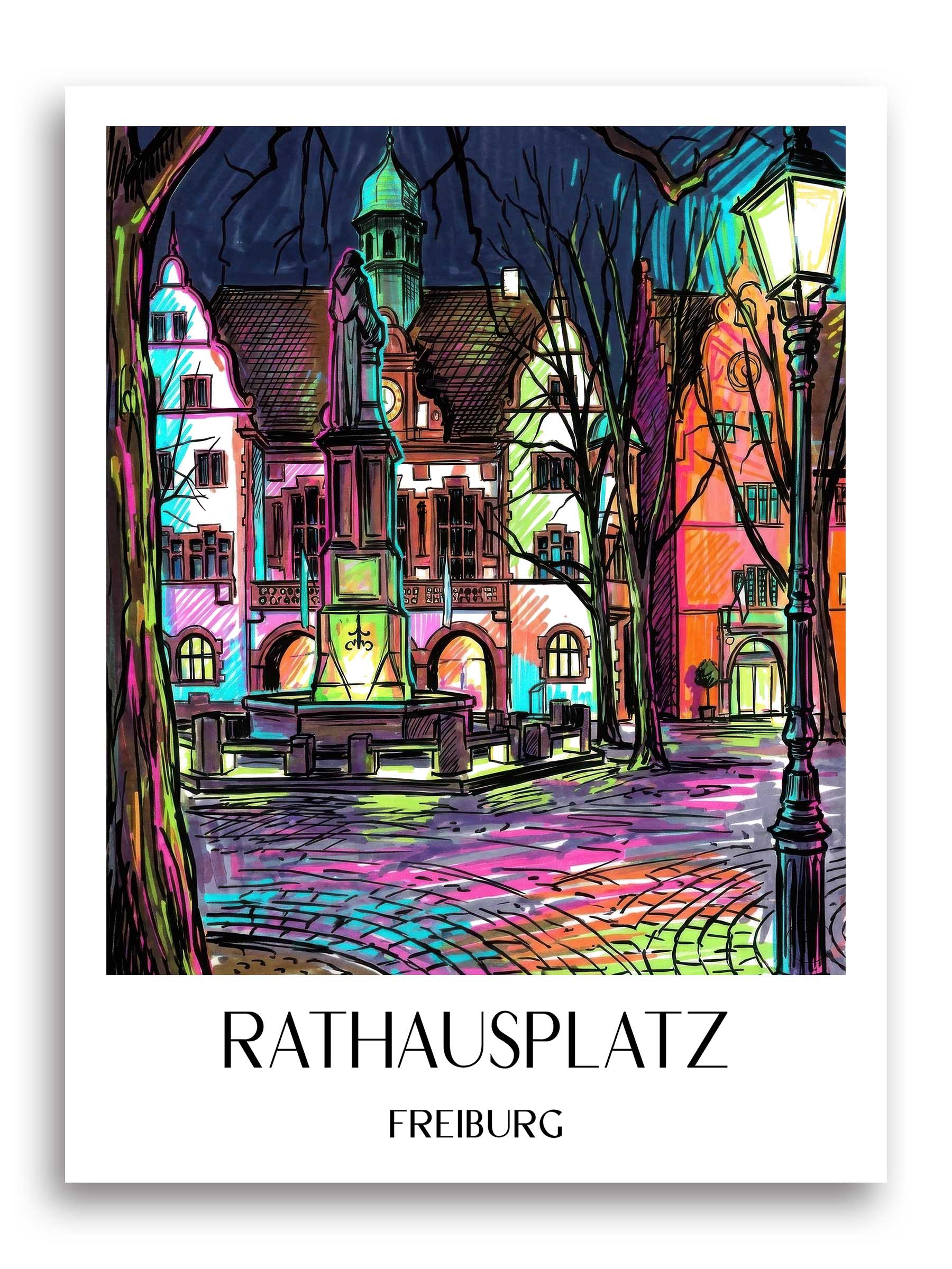 rathausplatz-freiburg-deutschland-poster-graffiti