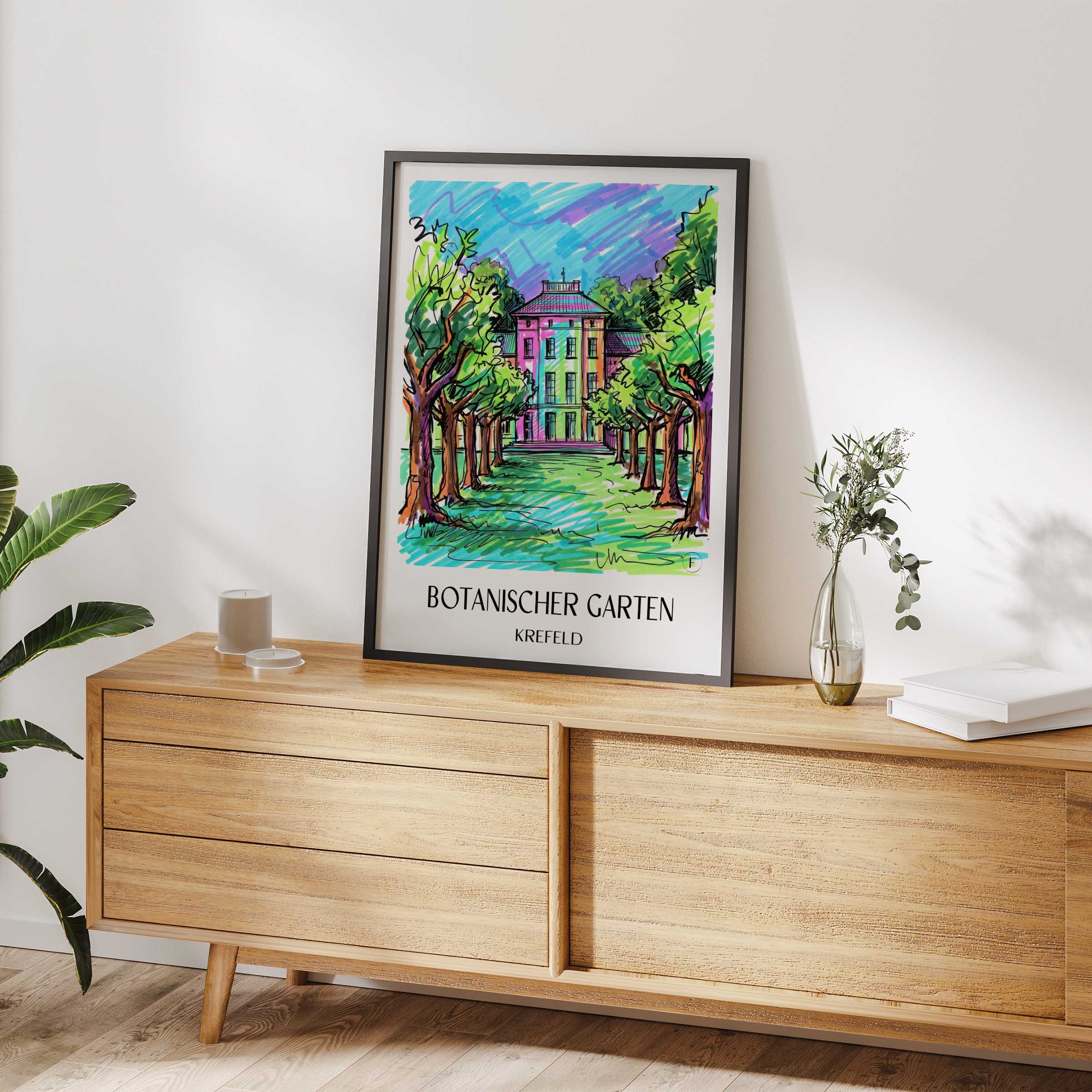 botanischer-garten-krefeld-deutschland-poster-graffiti