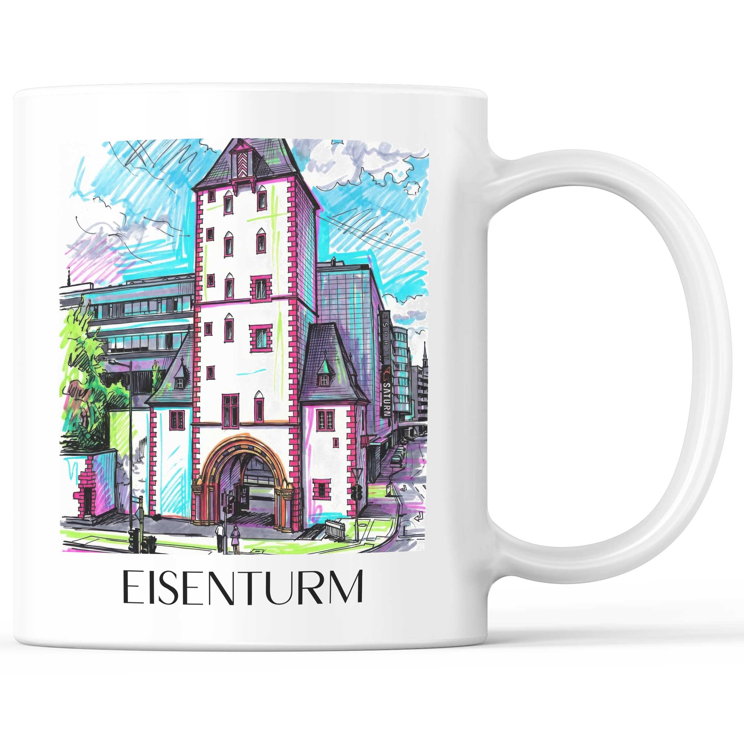 eisenturm-mainz-deutschland-kaffeebecher-graffiti