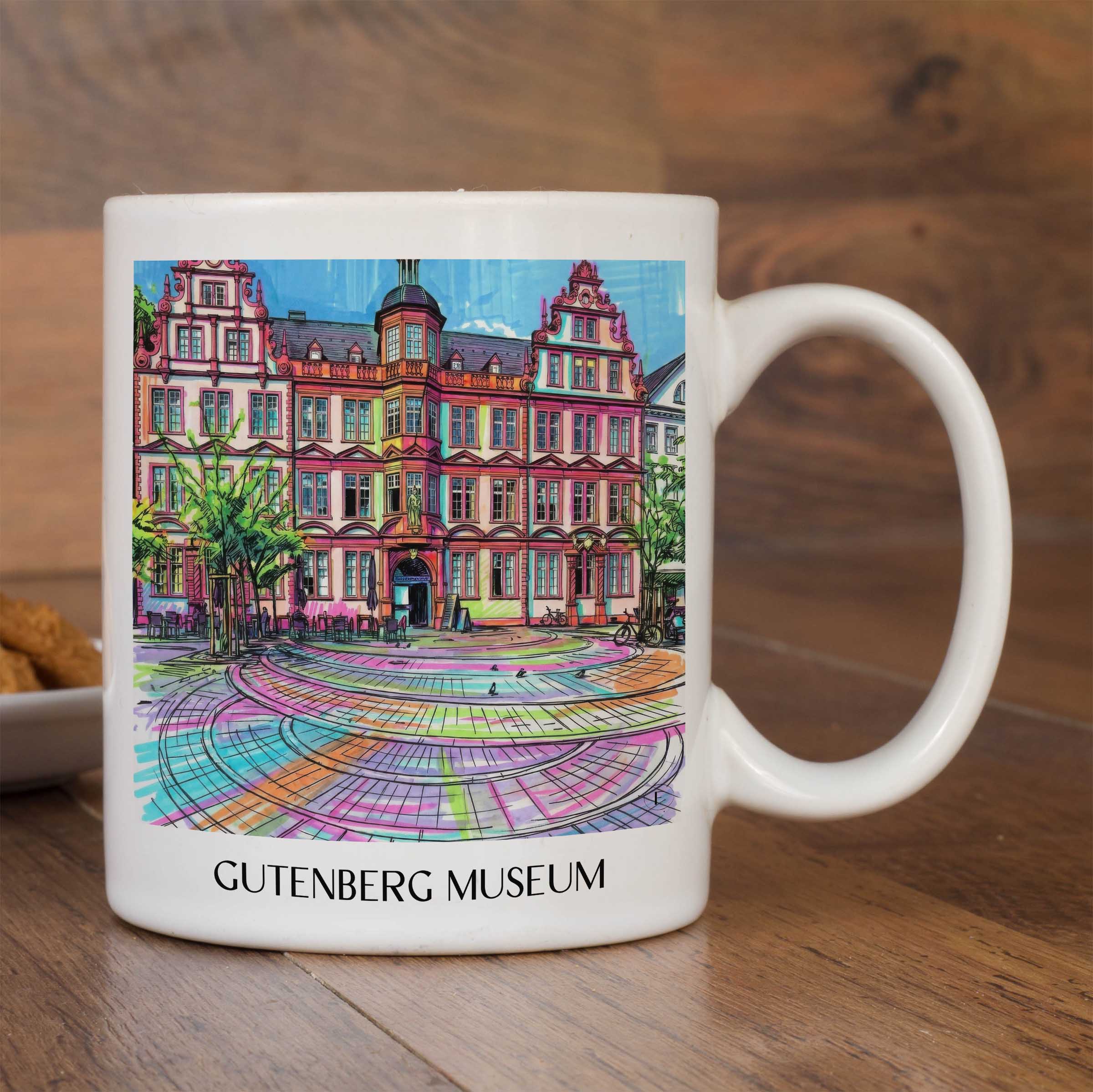 gutenberg-museum-mainz-deutschland-kaffeebecher-graffiti