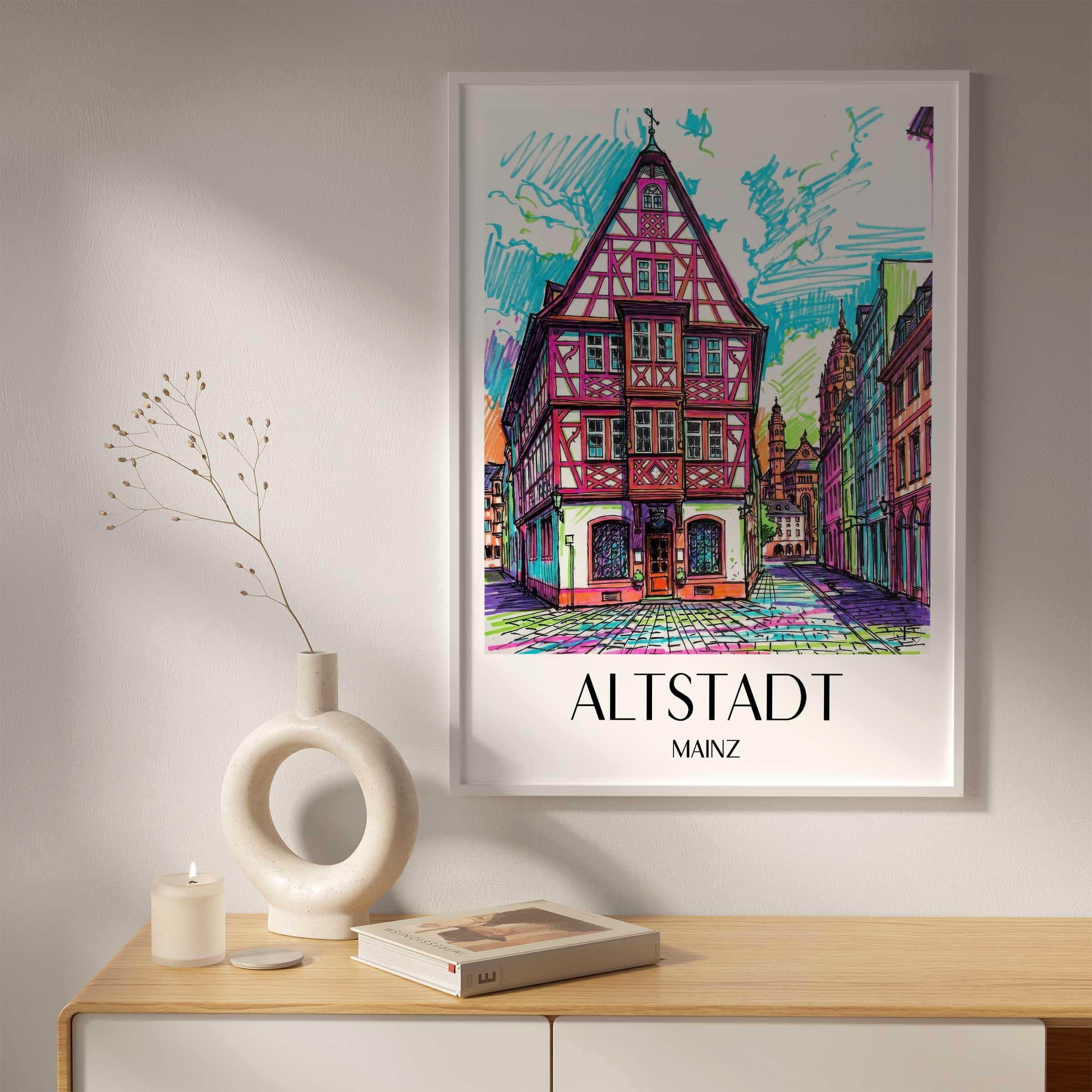 altstadt-mainz-deutschland-poster-graffiti