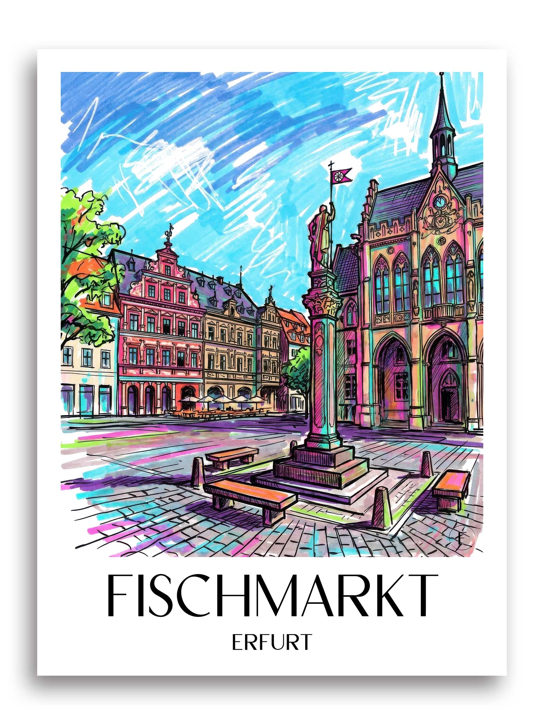 fischmarkt-erfurt-deutschland-poster-graffiti
