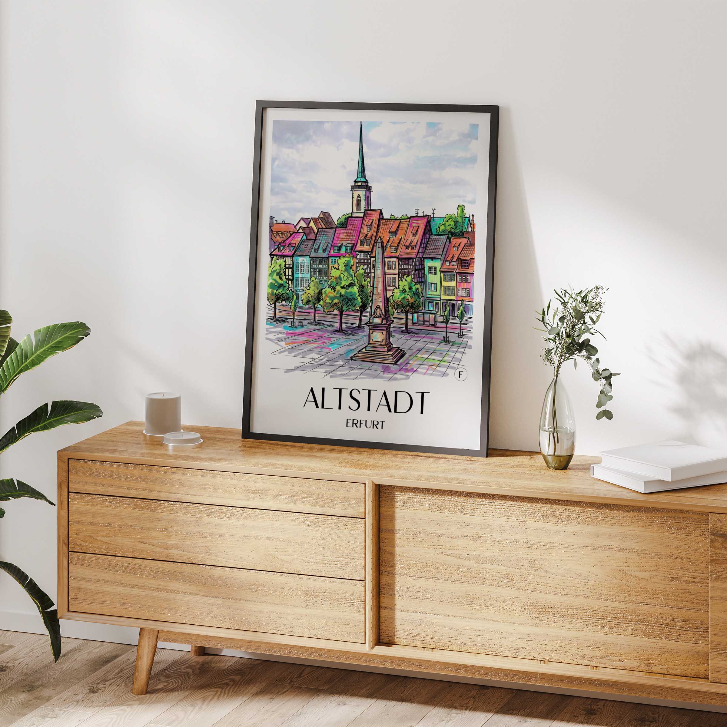 altstadt-erfurt-deutschland-poster-graffiti