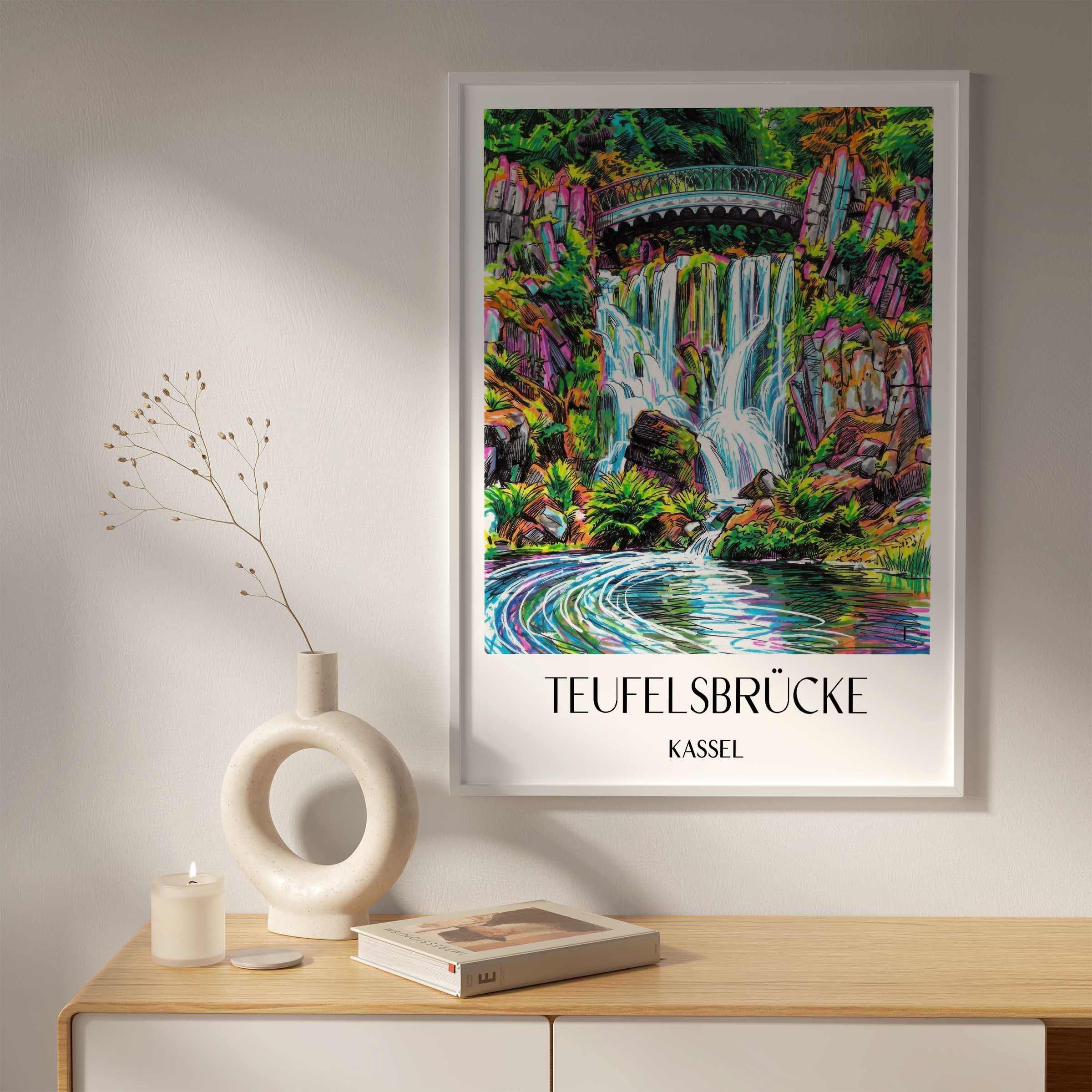teufelsbrücke-kassel-deutschland-poster-graffiti