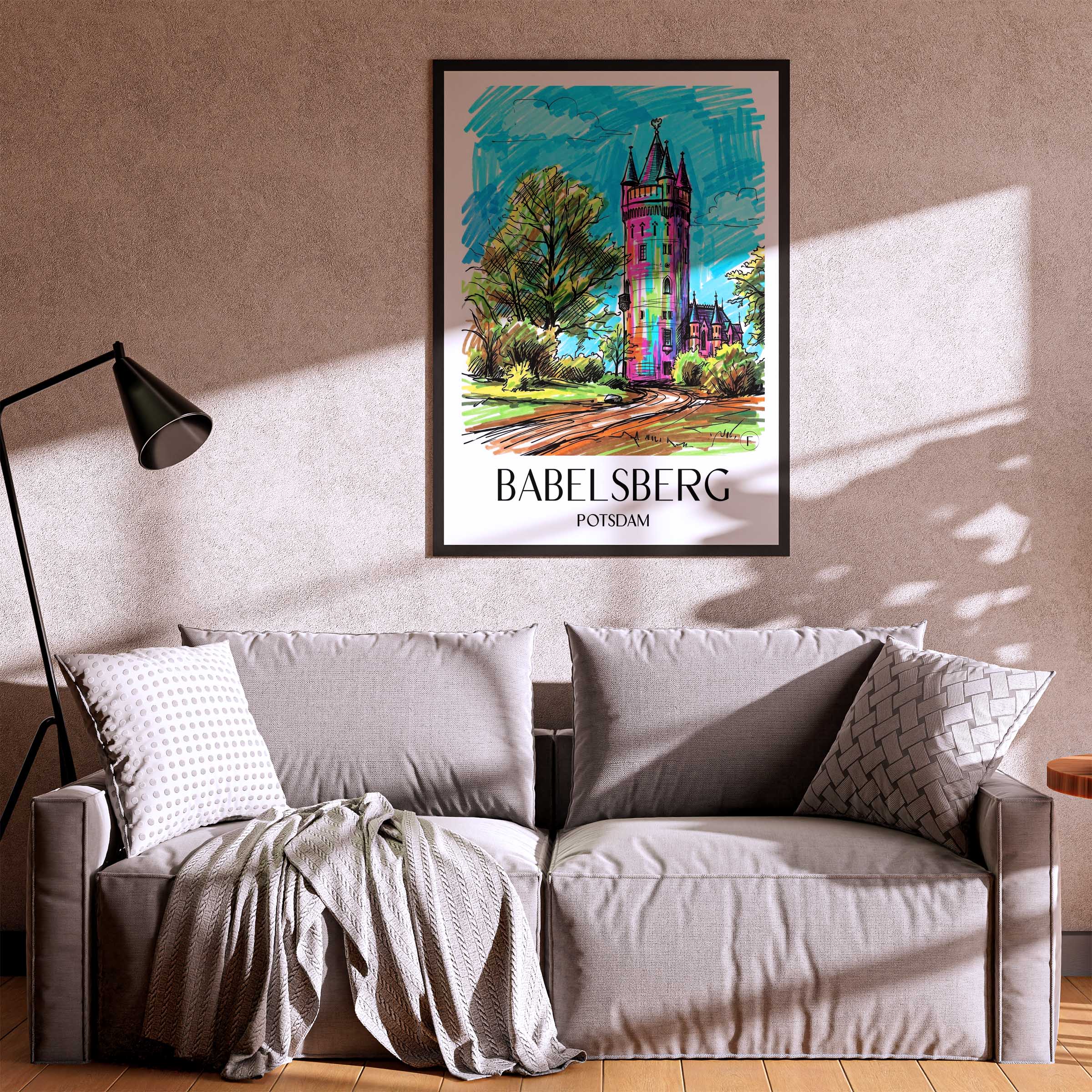 babelsberg-potsdam-deutschland-poster-graffiti