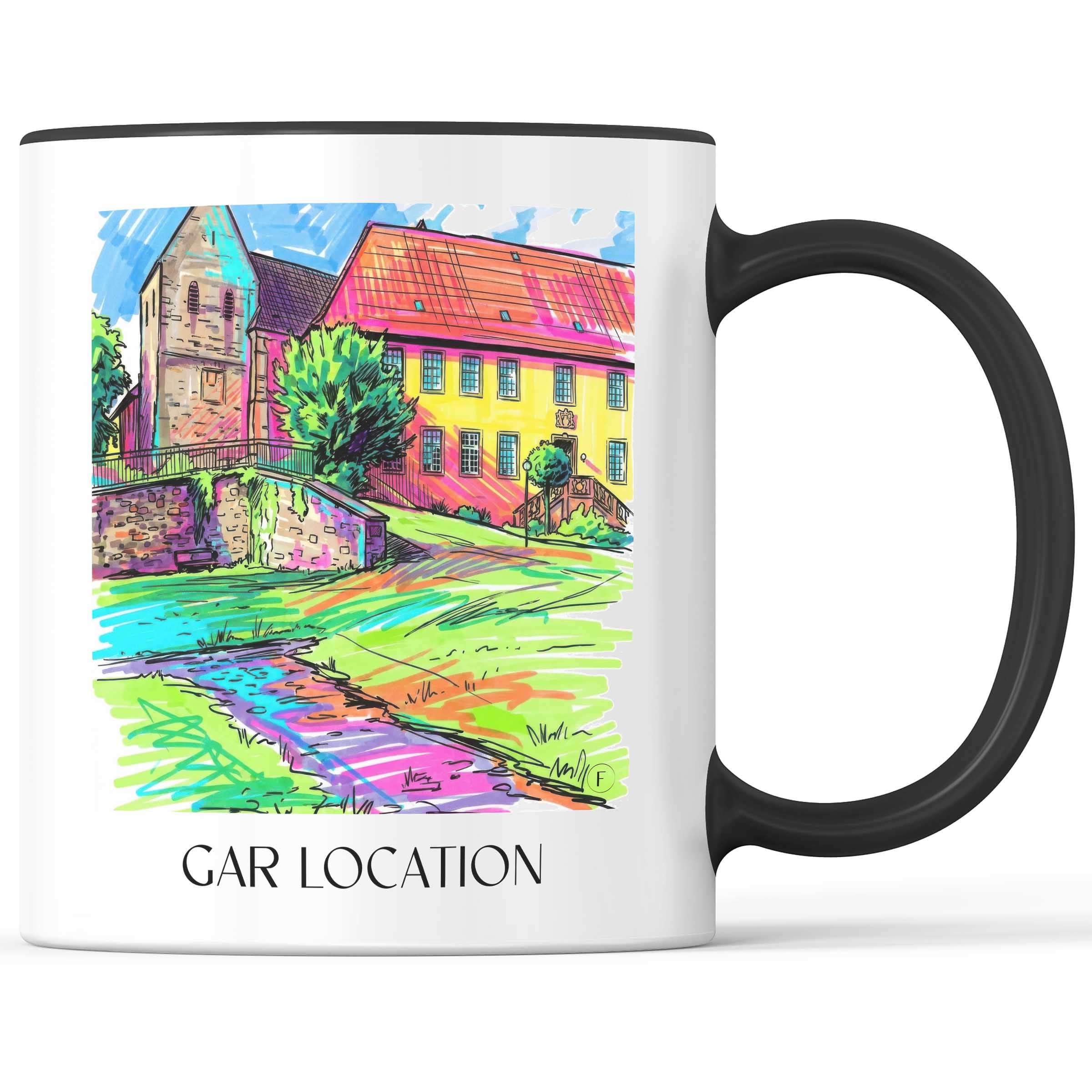 Gartlage Kaffeebecher - Osnabrück - Deutschland Becher - Kaffeetasse im Tag Graffiti Stil