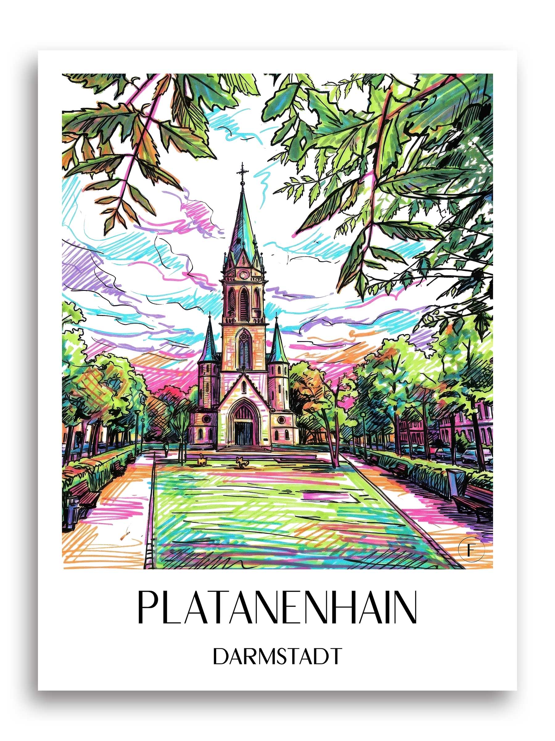 platanenhain-darmstadt-deutschland-poster-graffiti