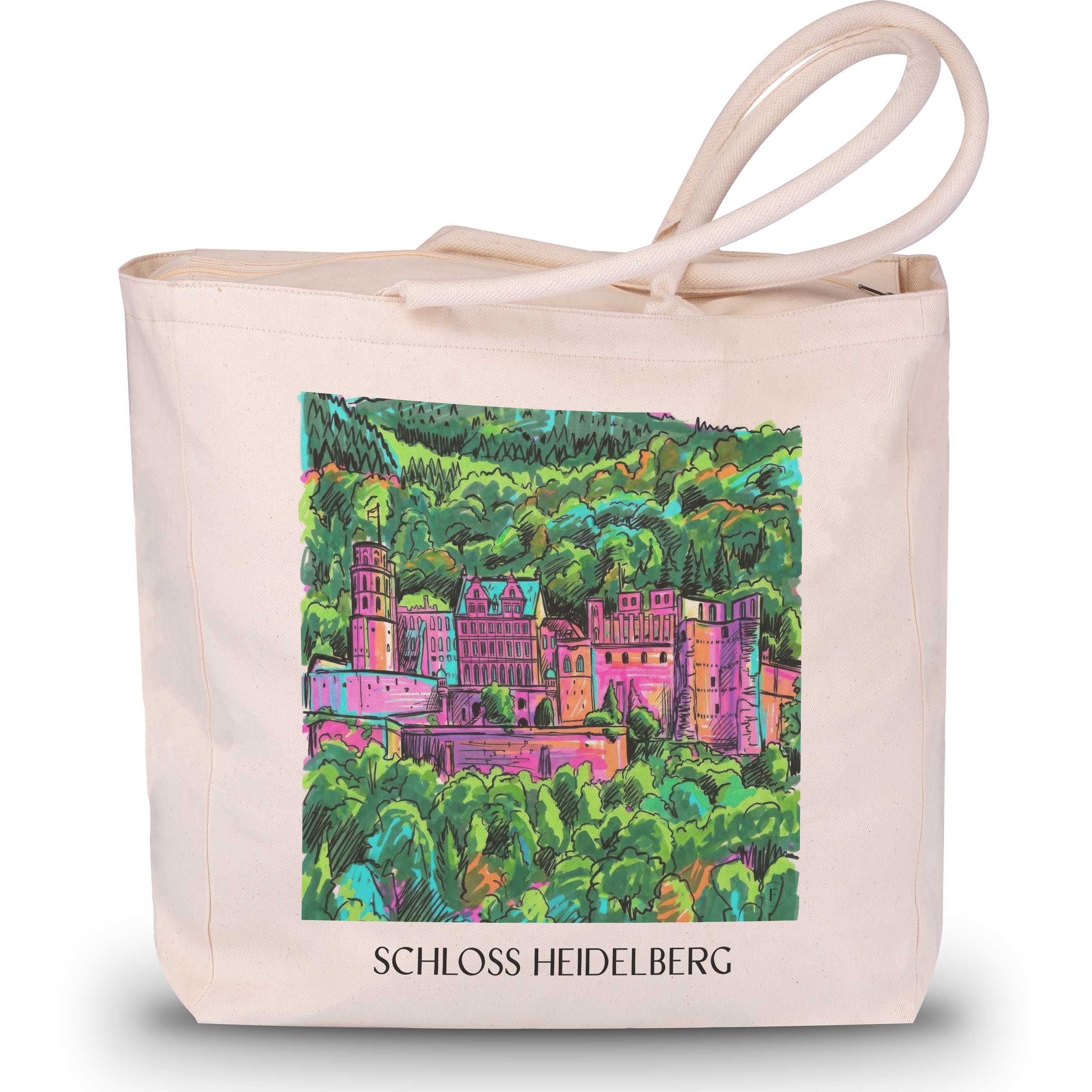 schloss-heidelberg-baden-württemberg-deutschland-einkaufstasche-graffiti
