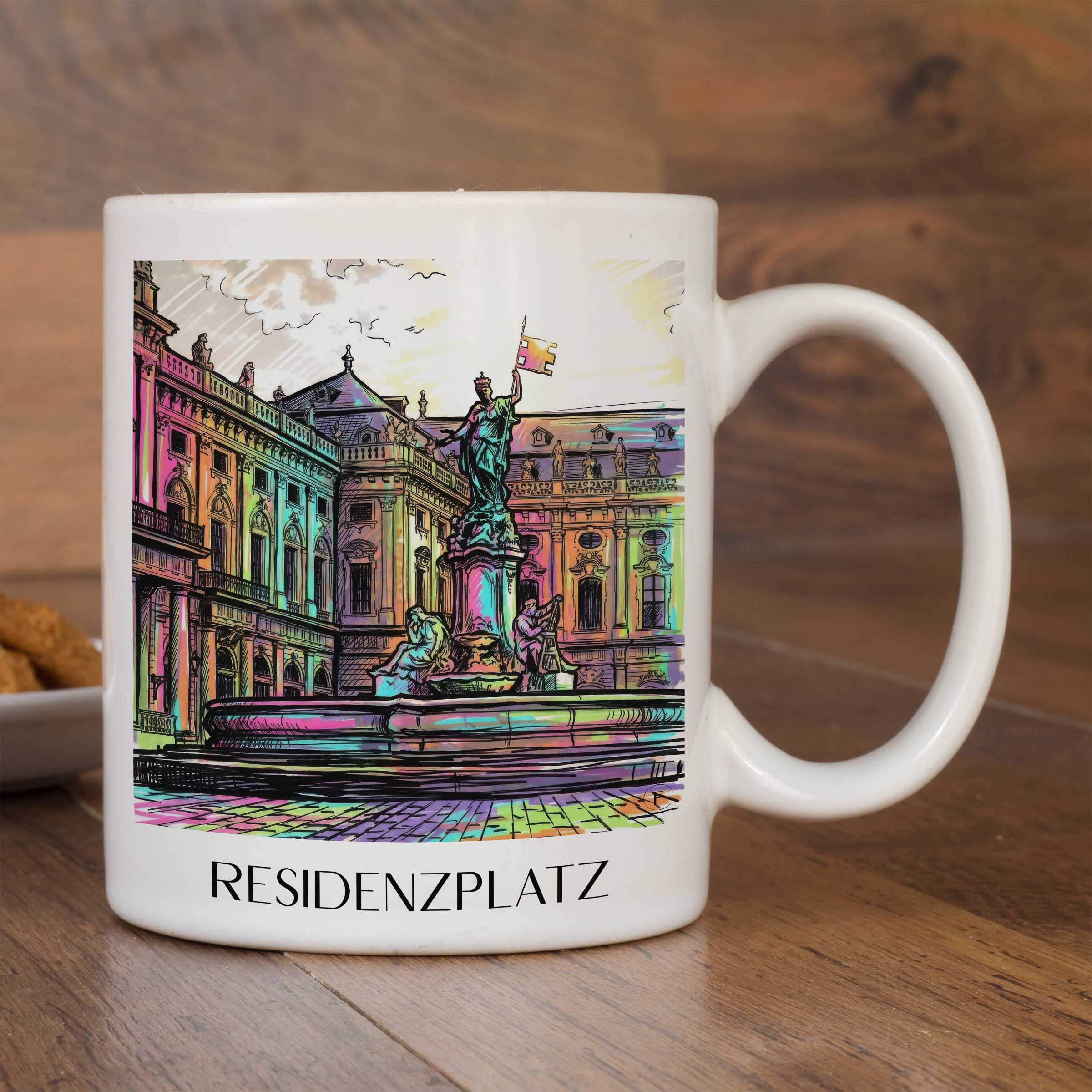 residenzplatz-würzburg-deutschland-kaffeebecher-graffiti