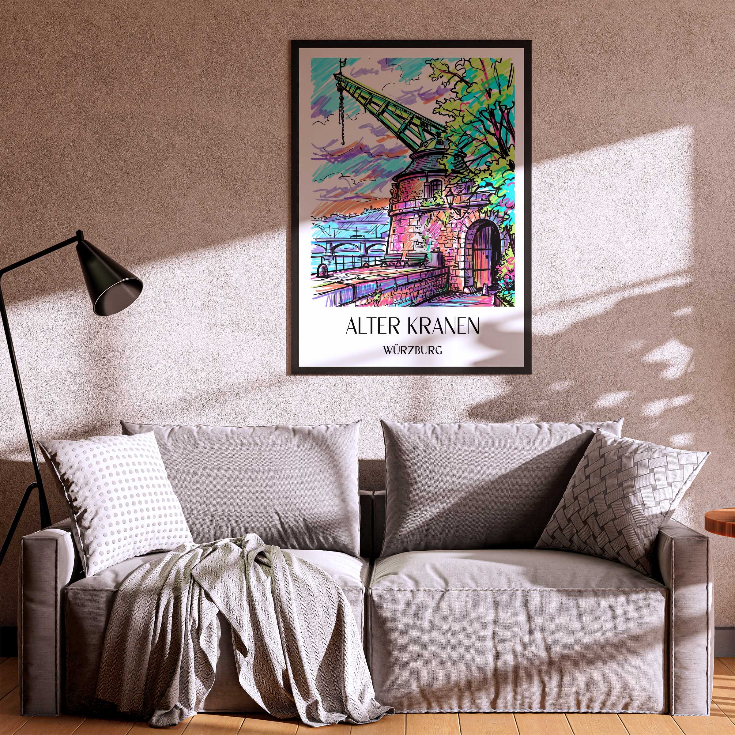 alter-kranen-würzburg-deutschland-poster-graffiti