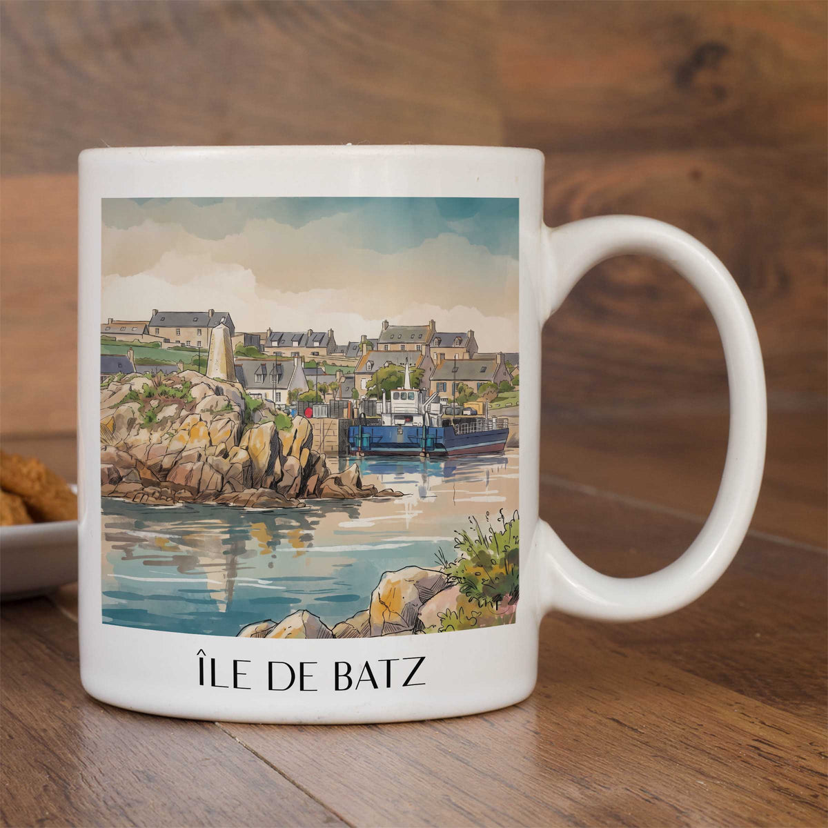 île-de-batz-finistère-frankreich-kaffeebecher-aquarell