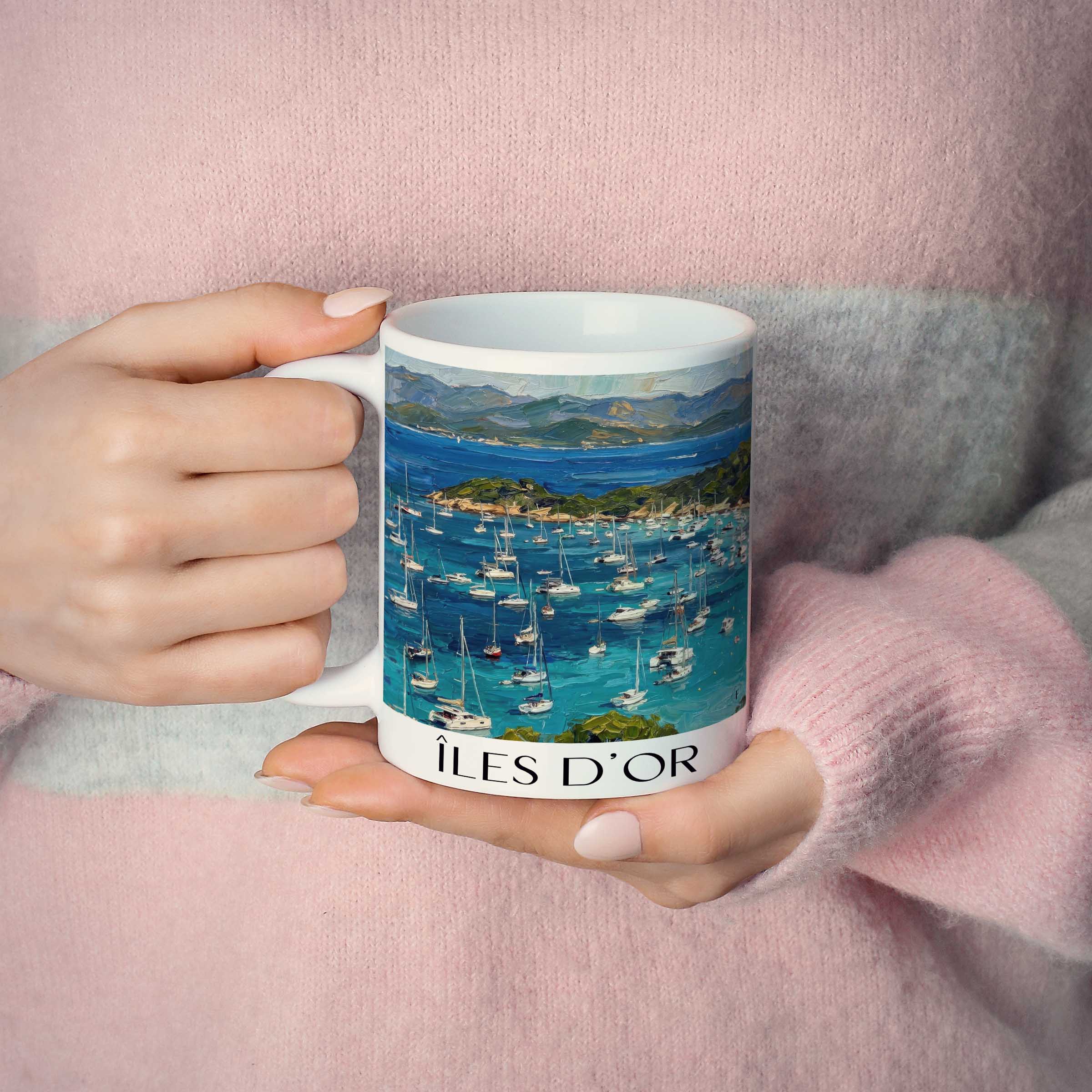 îles-d'or-hyères-frankreich-kaffeebecher-oil-painting-oelgemaelde