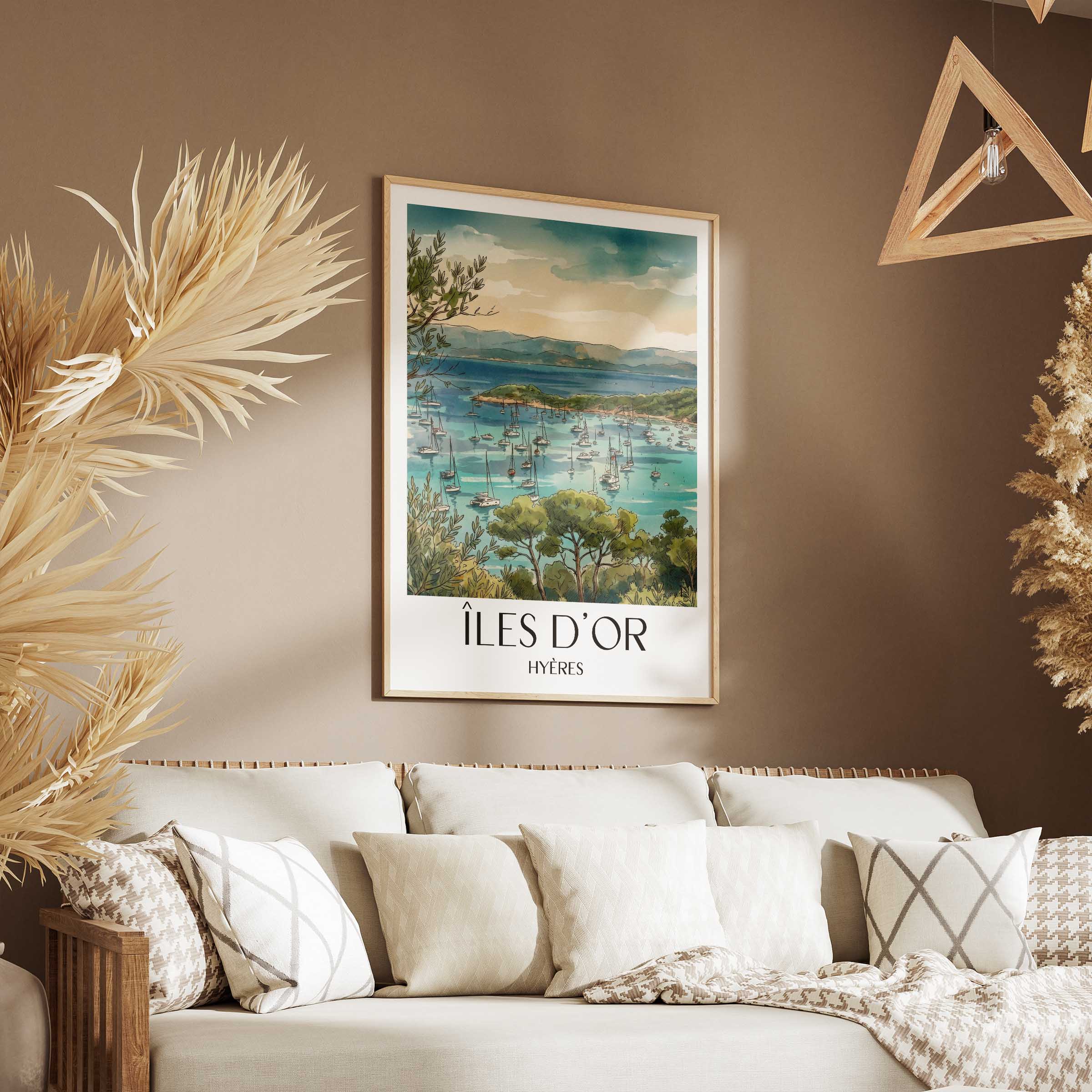 îles-d'or-hyères-frankreich-poster-aquarell