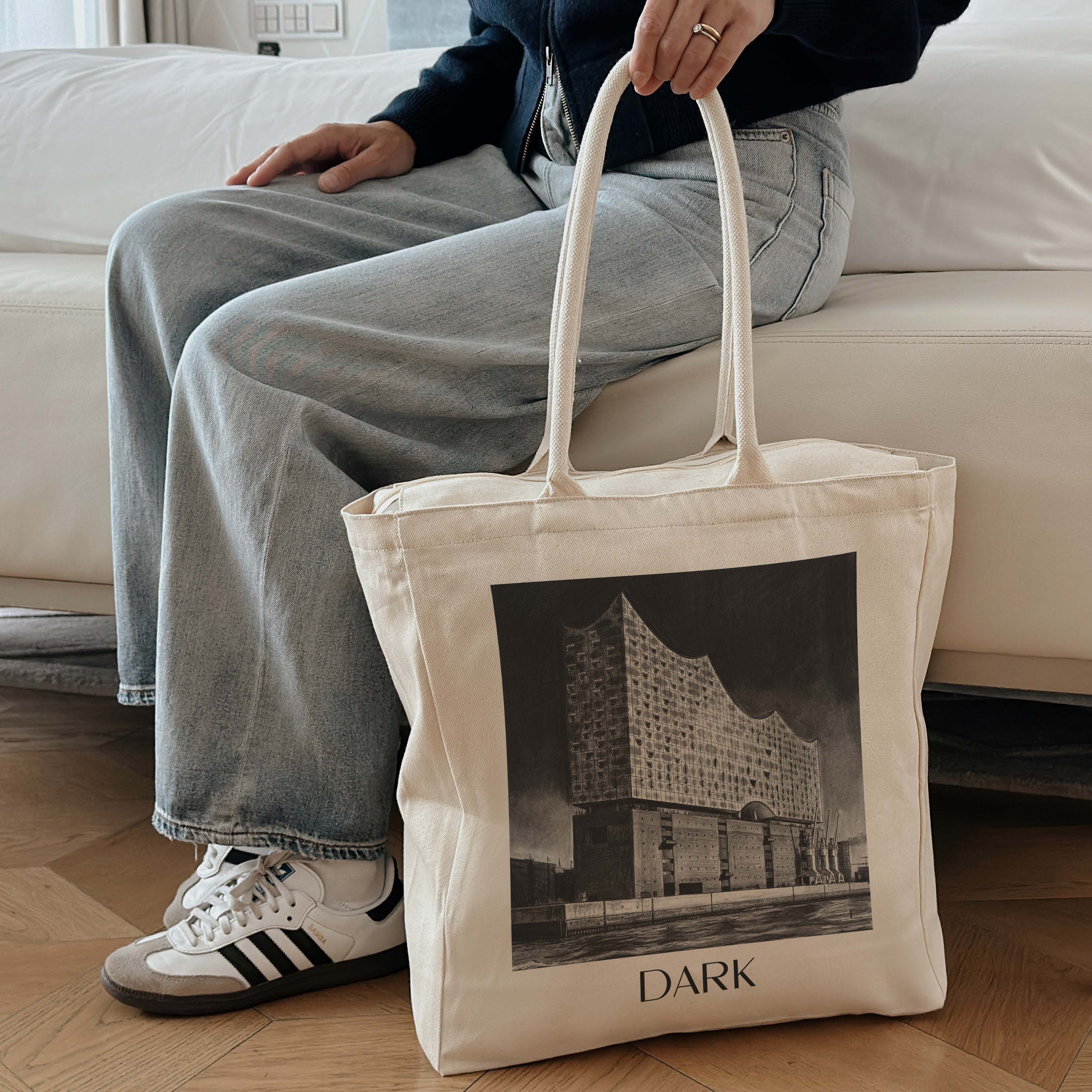 Individuelle Einkaufstasche: Dein Lieblingsort als exklusives Kunstwerk auf Deiner Shopping Bag