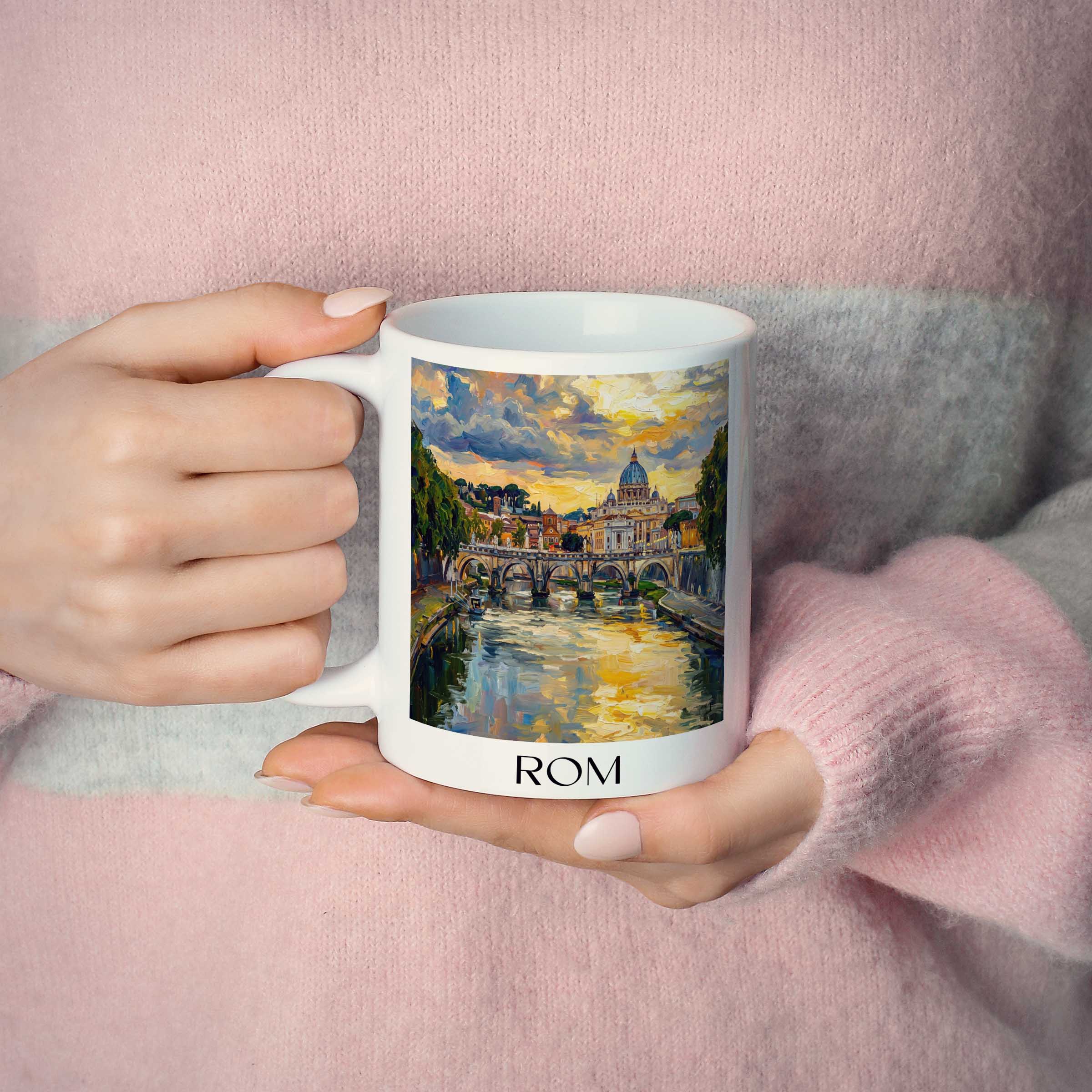 rom-italien-kaffeebecher-oil-painting-oelgemaelde