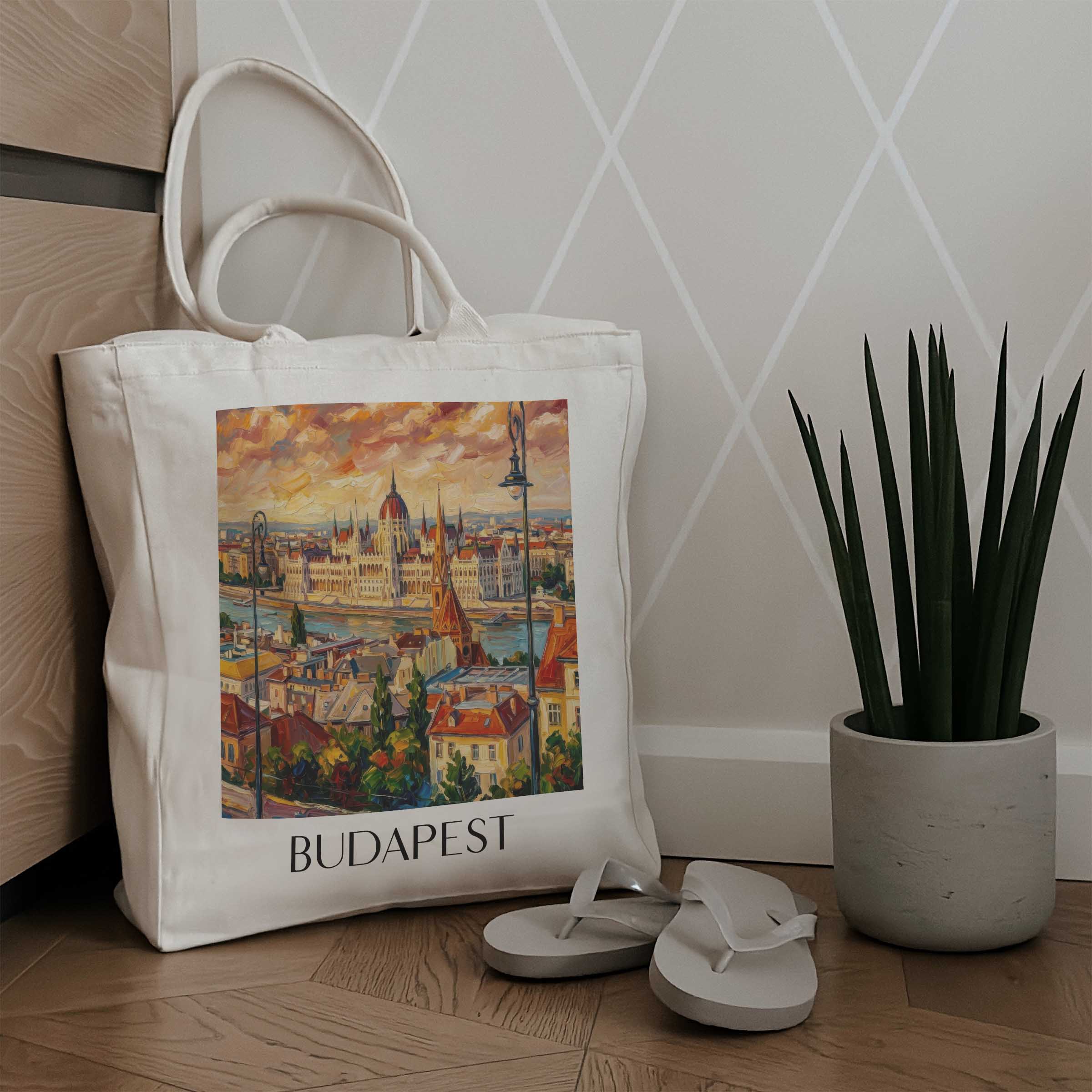 budapest-ungarn-einkaufstasche-oil-painting-oelgemaelde