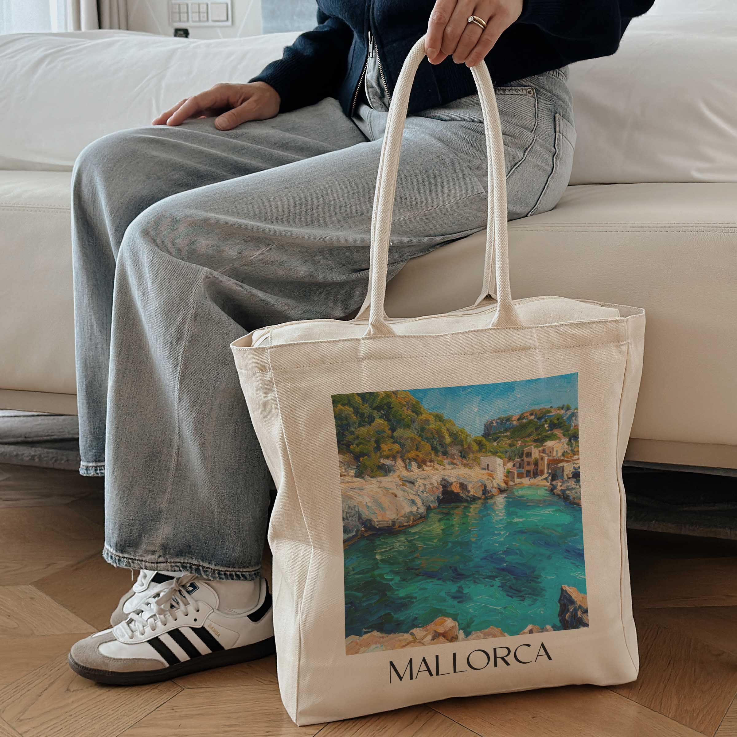 mallorca-spanien-einkaufstasche-oil-painting-oelgemaelde