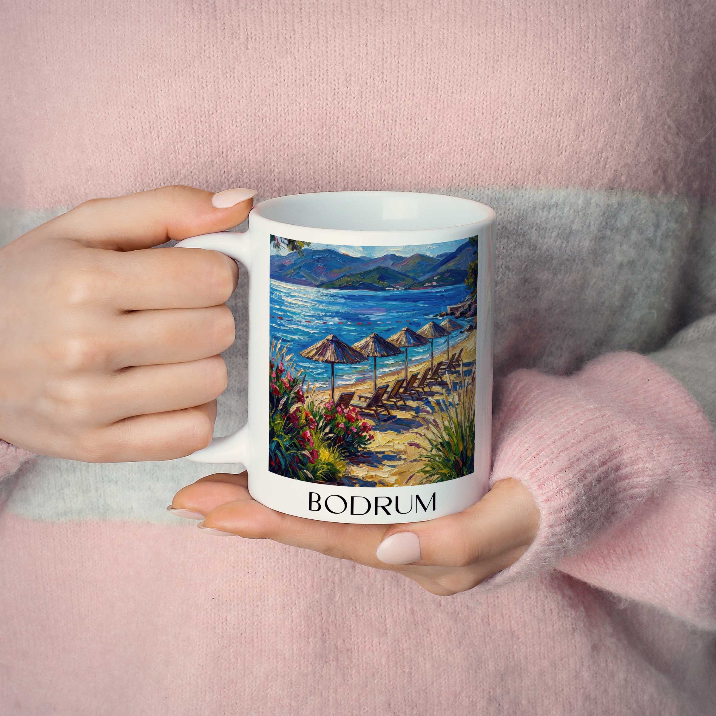 bodrum-türkei-kaffeebecher-oil-painting-oelgemaelde