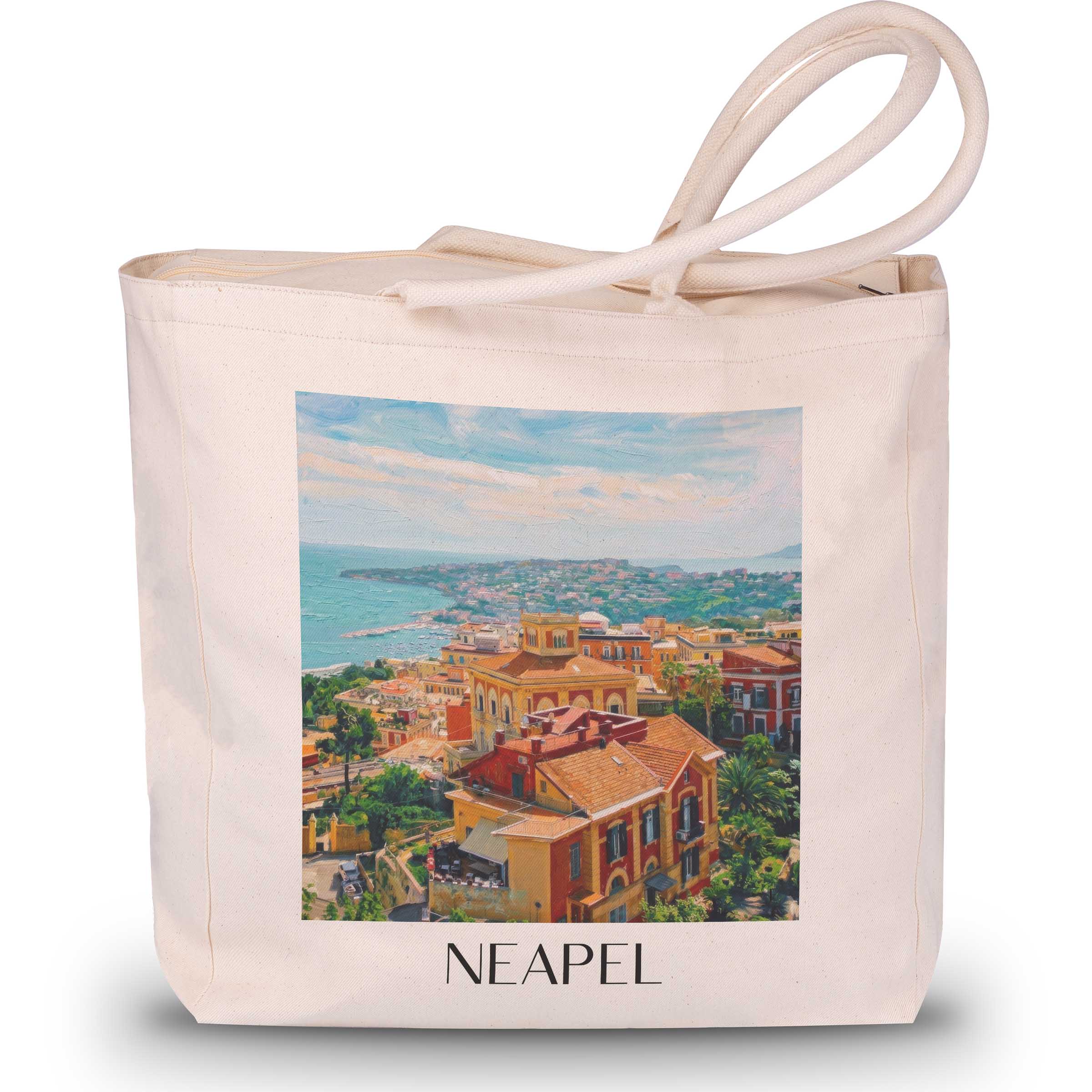 neapel-italien-einkaufstasche-oil-painting-oelgemaelde