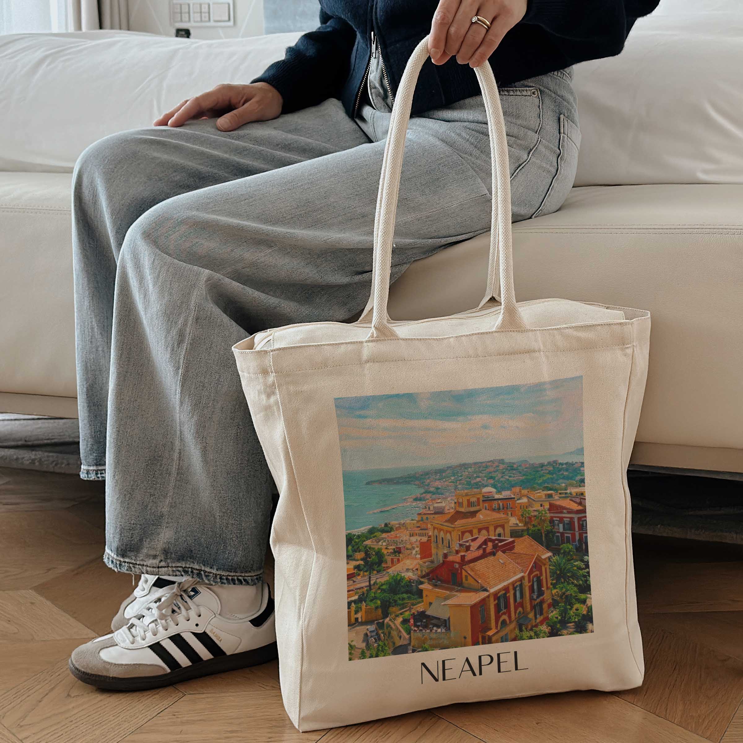 neapel-italien-einkaufstasche-oil-painting-oelgemaelde