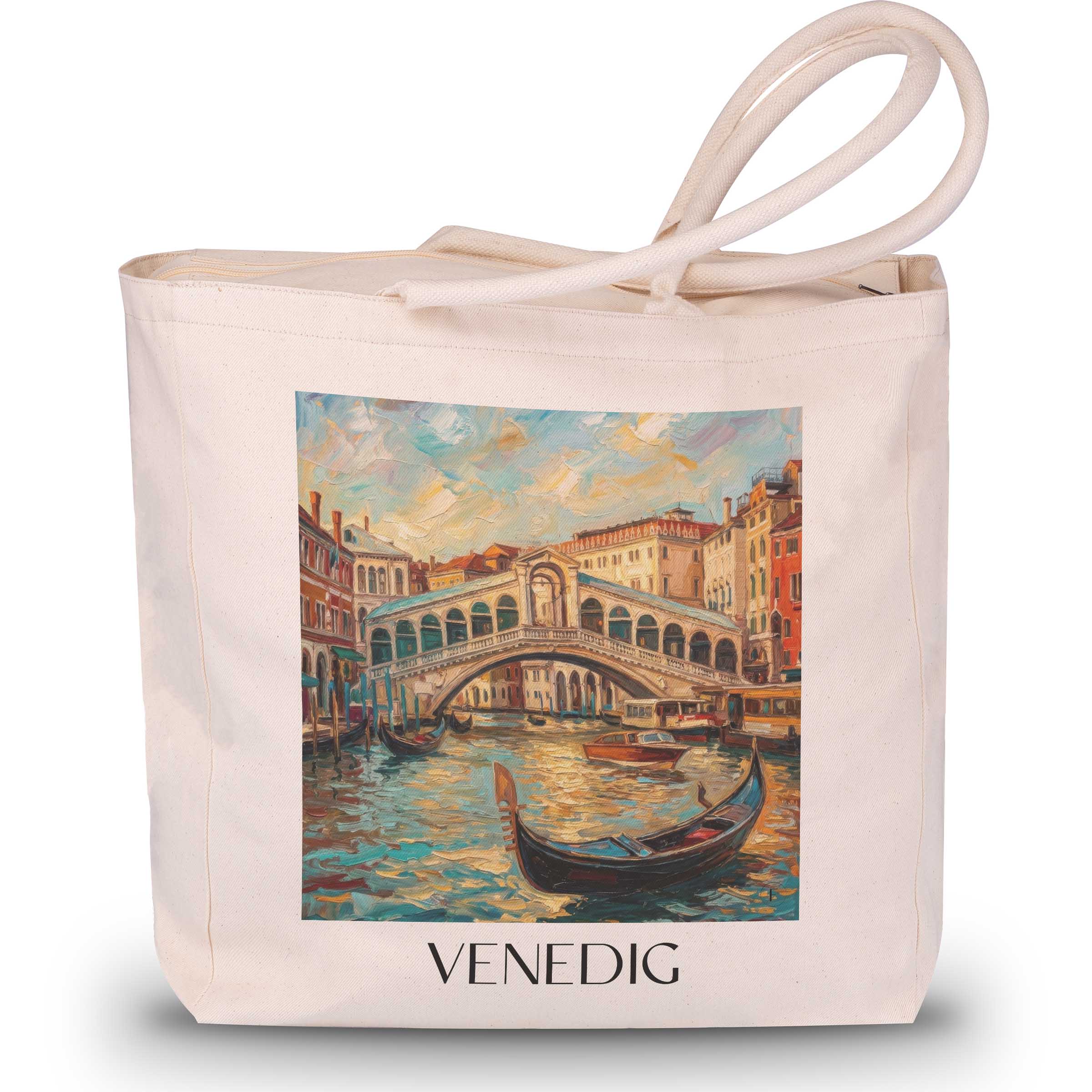 venedig-italien-einkaufstasche-oil-painting-oelgemaelde