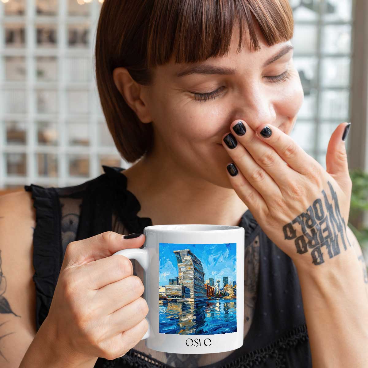 oslo-norwegen-kaffeebecher-oil-painting-oelgemaelde