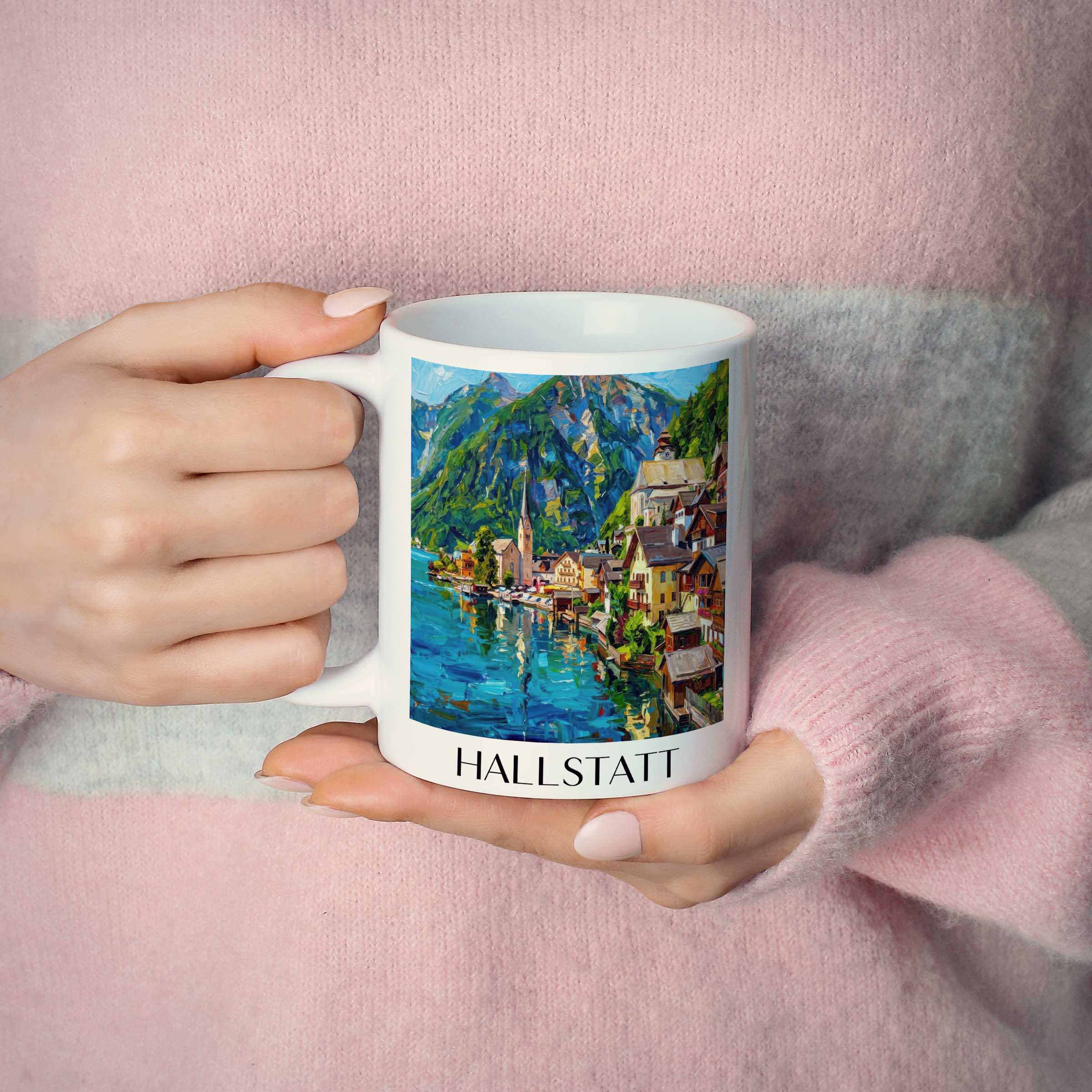 hallstatt-österreich-kaffeebecher-oil-painting-oelgemaelde
