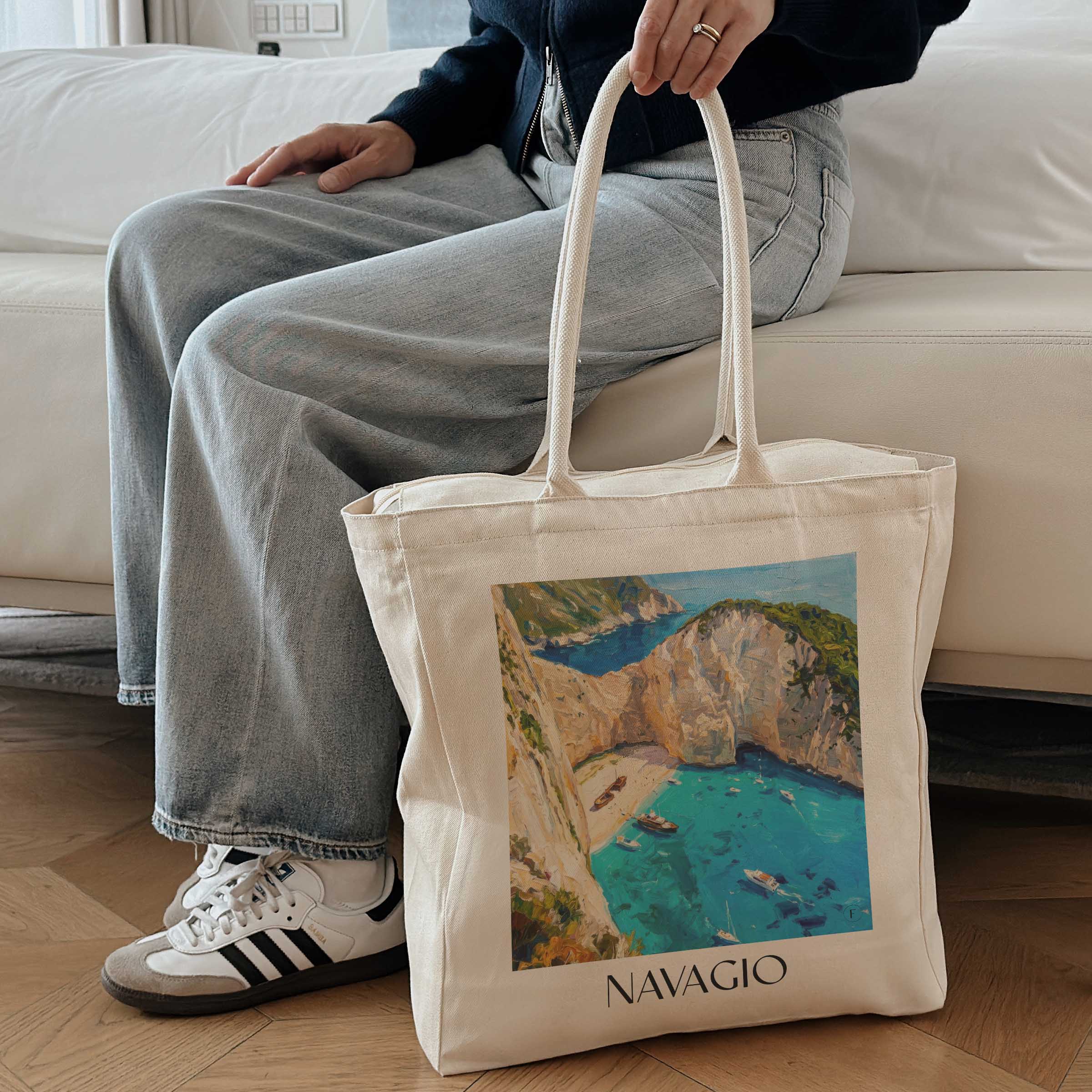 navagio-zakynthos-griechenland-einkaufstasche-oil-painting-oelgemaelde