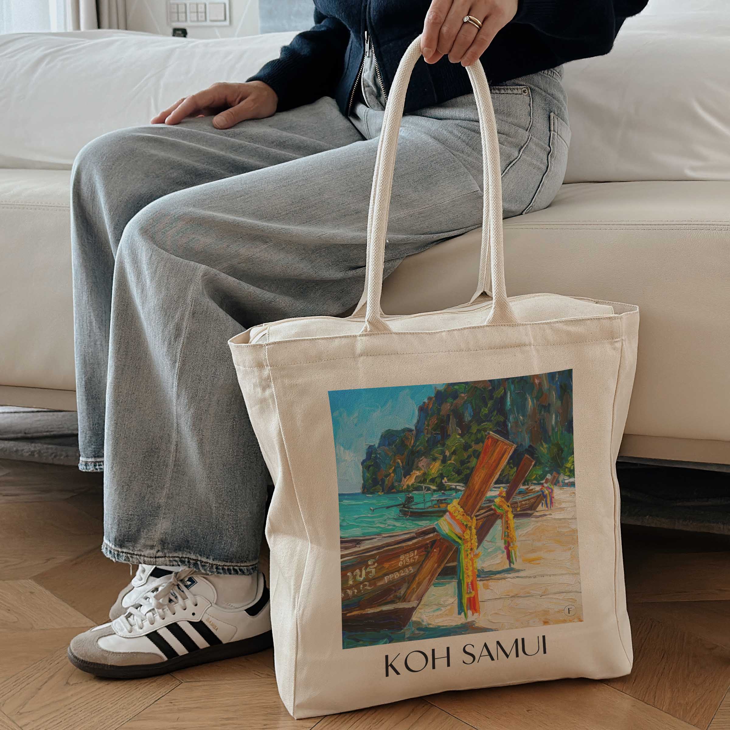 koh-samui-thailand-einkaufstasche-oil-painting-oelgemaelde