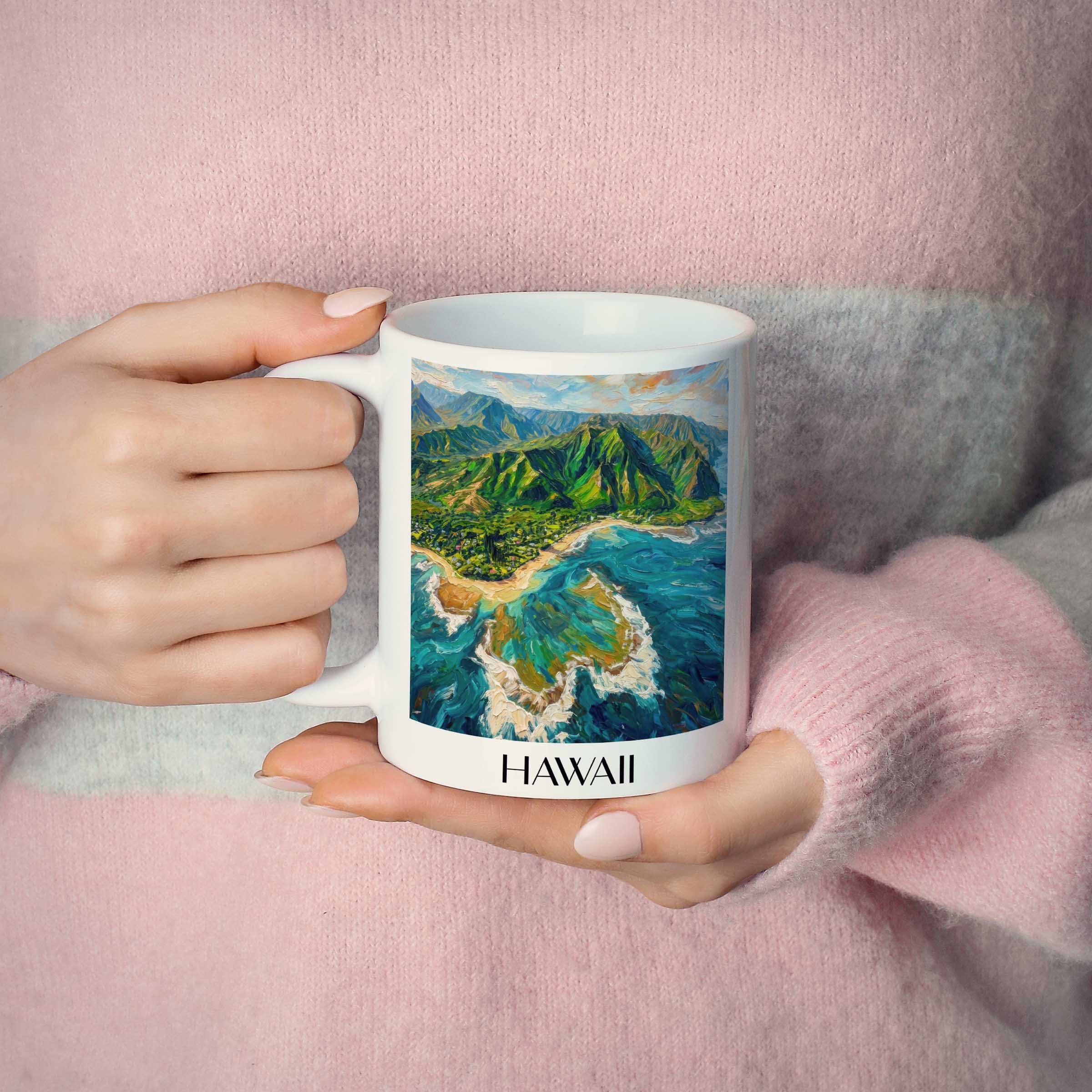 hawaii-vereinigte-staaten-kaffeebecher-oil-painting-oelgemaelde