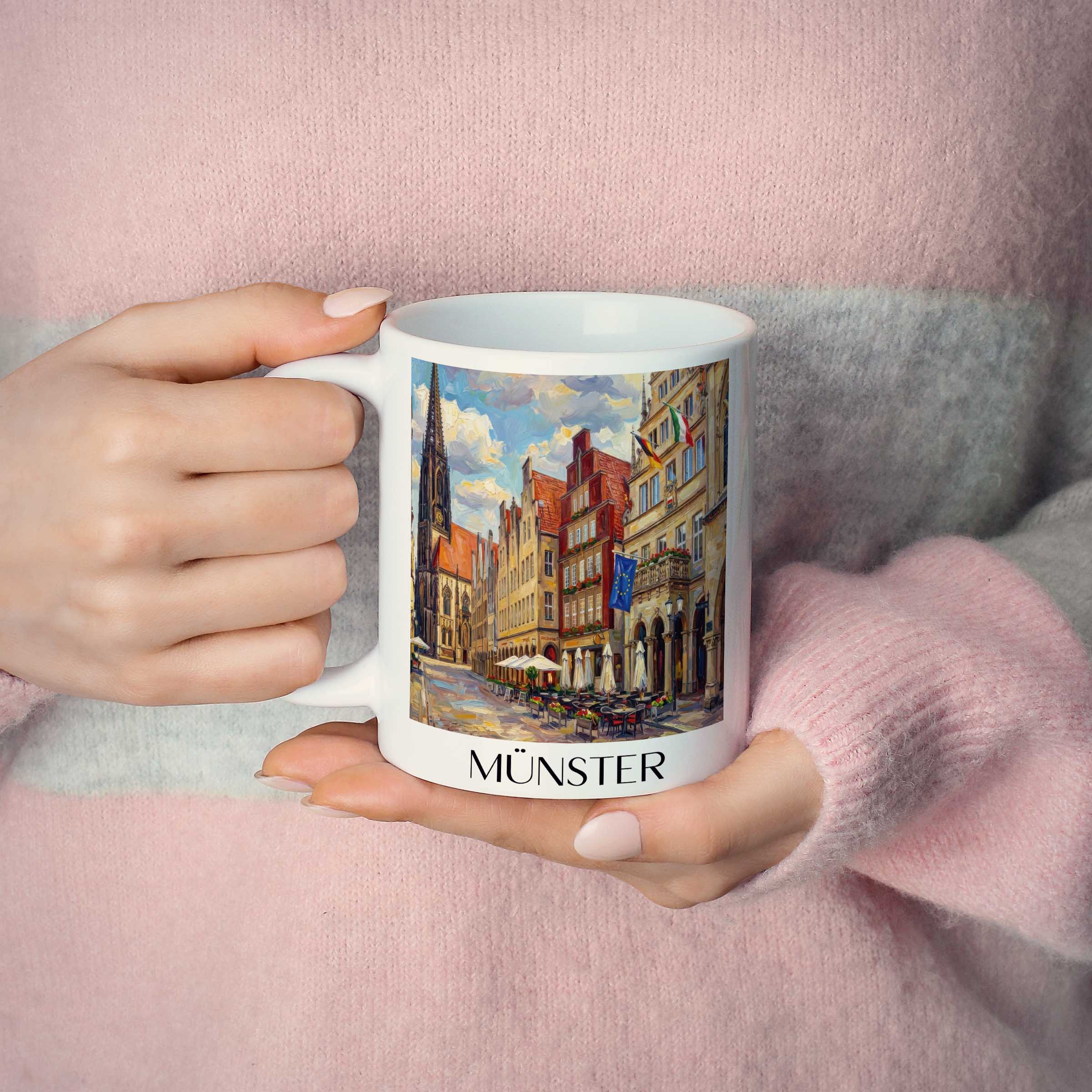 münster-deutschland-kaffeebecher-oil-painting-oelgemaelde