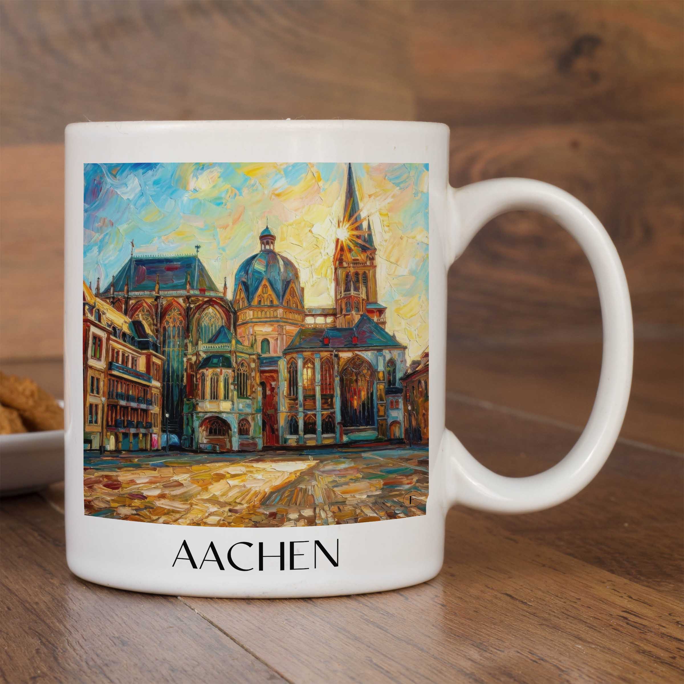 aachen-deutschland-kaffeebecher-oil-painting-oelgemaelde