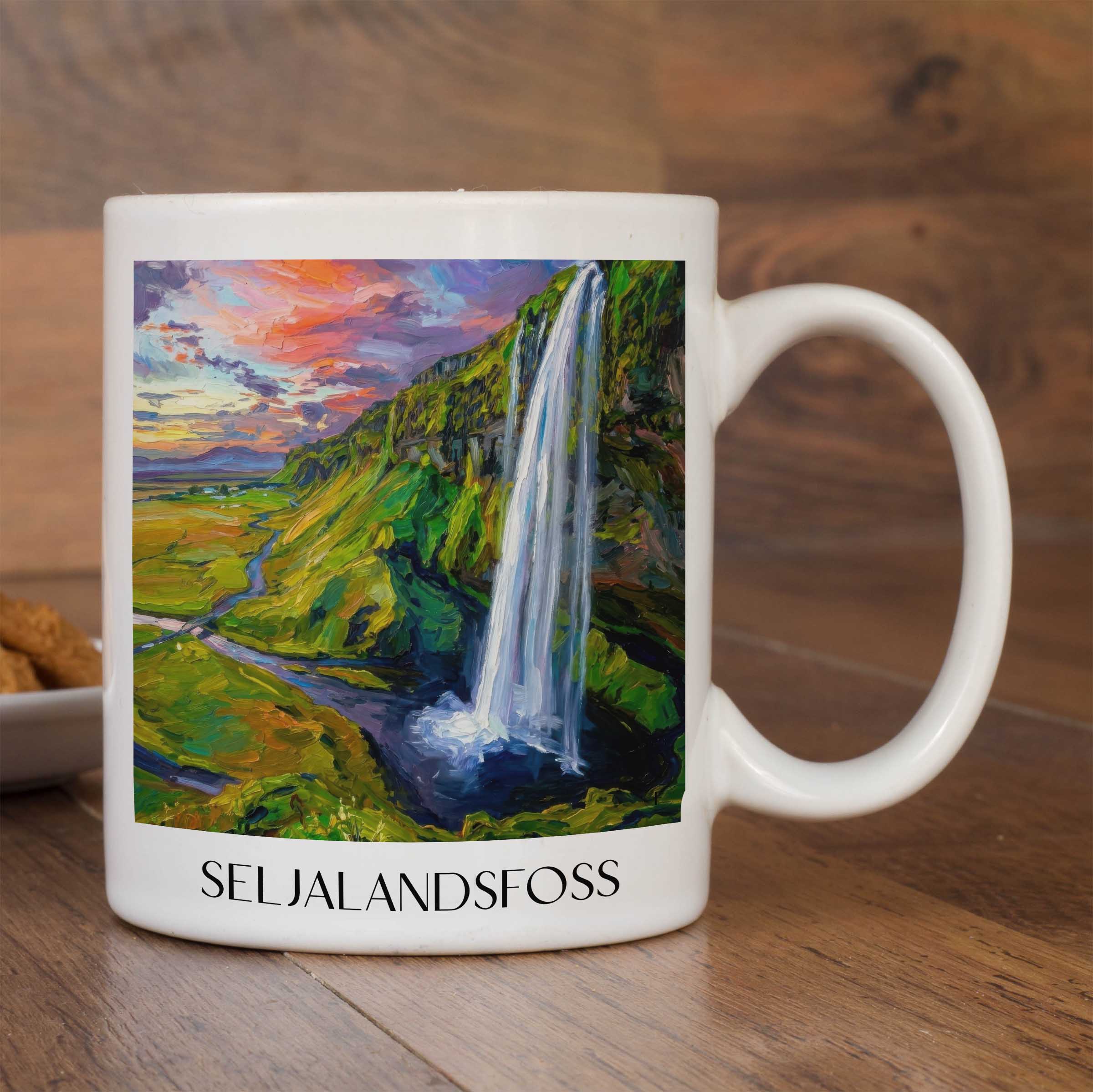 seljalandsfoss-island-kaffeebecher-oil-painting-oelgemaelde
