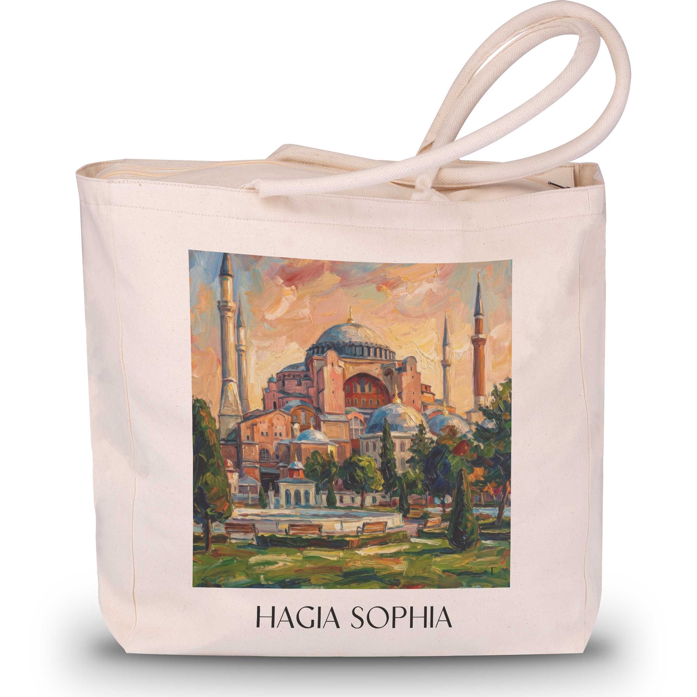 hagia-sophia-türkei-einkaufstasche-oil-painting-oelgemaelde