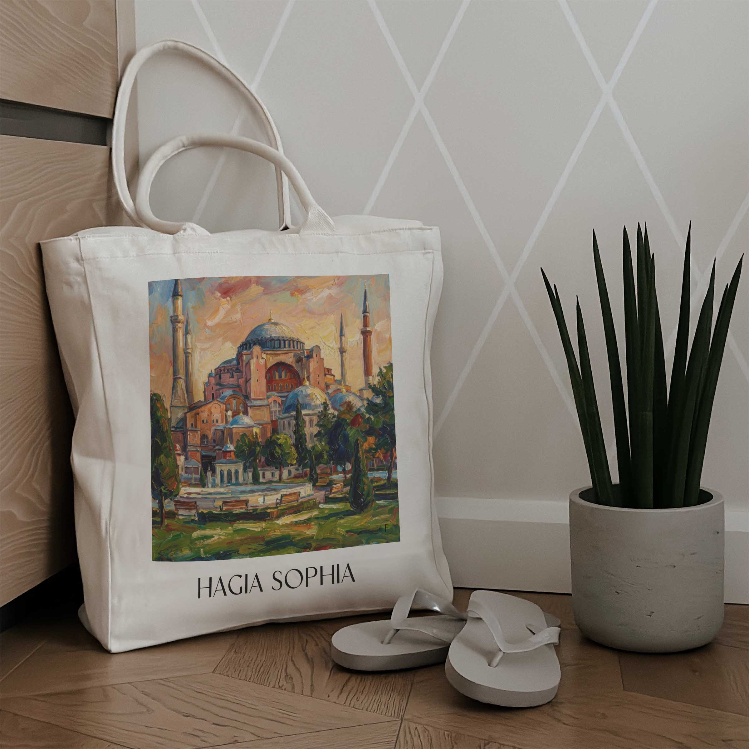 hagia-sophia-türkei-einkaufstasche-oil-painting-oelgemaelde