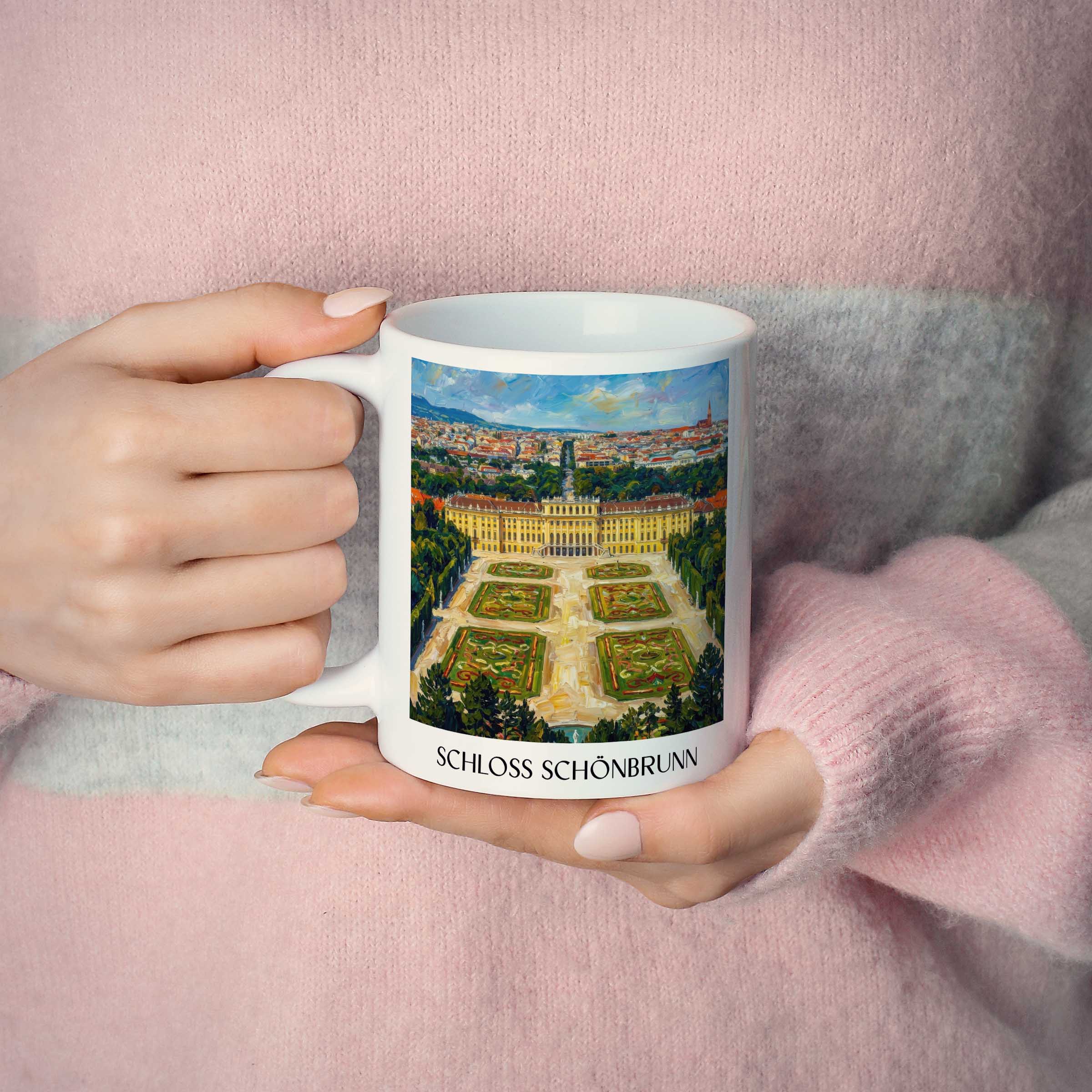 schloss-schönbrunn-wien-österreich-kaffeebecher-oil-painting-oelgemaelde
