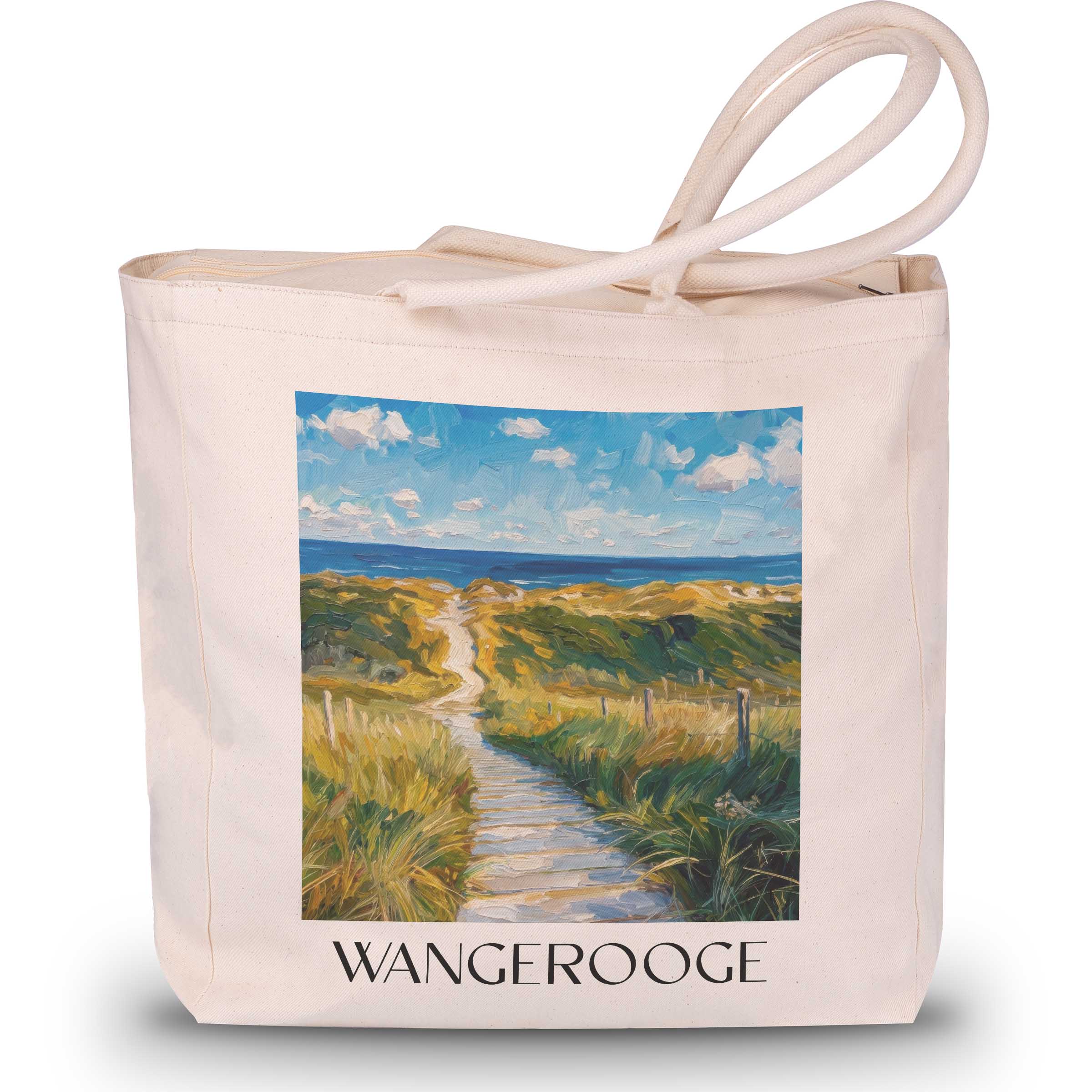 wangerooge-deutschland-einkaufstasche-oil-painting-oelgemaelde