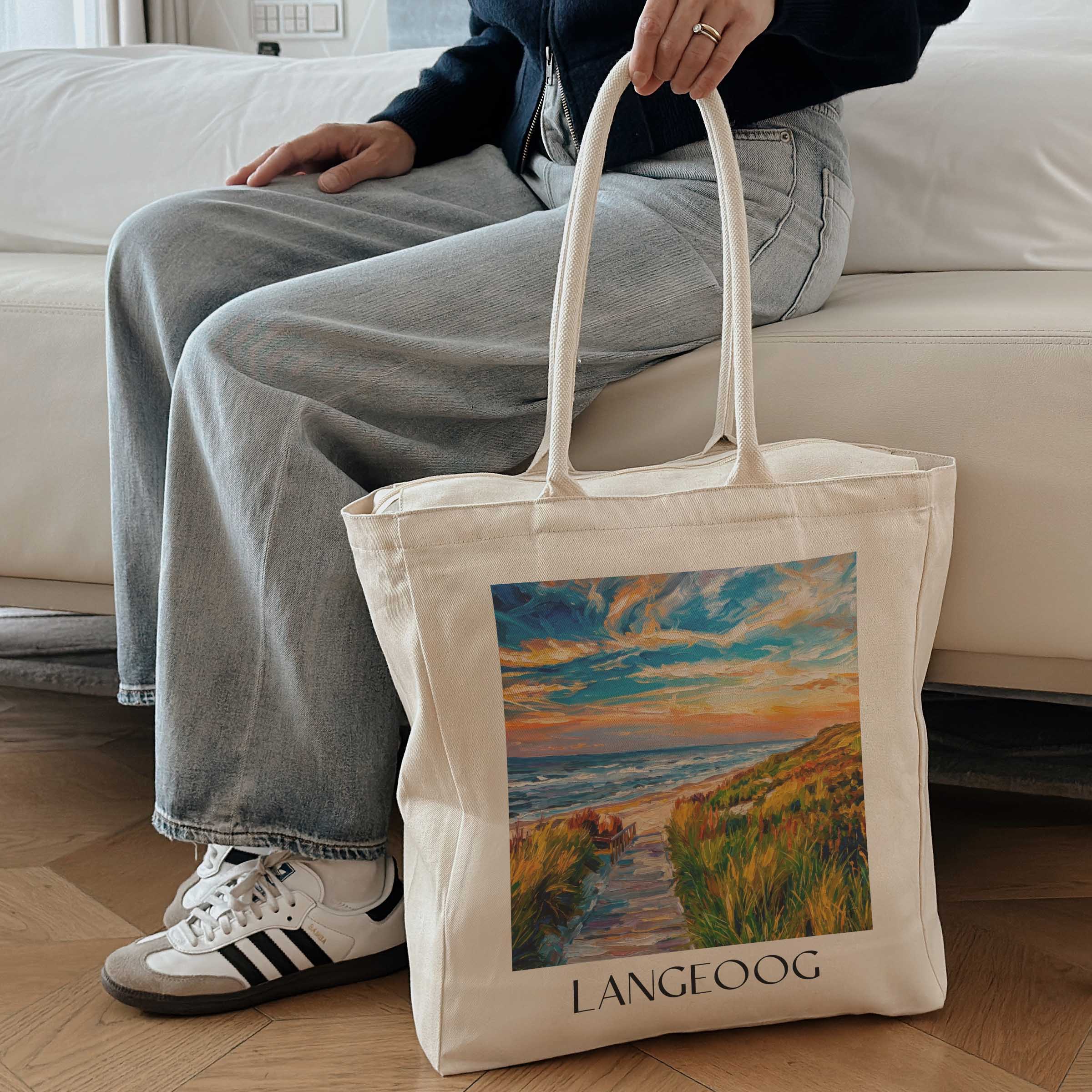 langeoog-deutschland-einkaufstasche-oil-painting-oelgemaelde