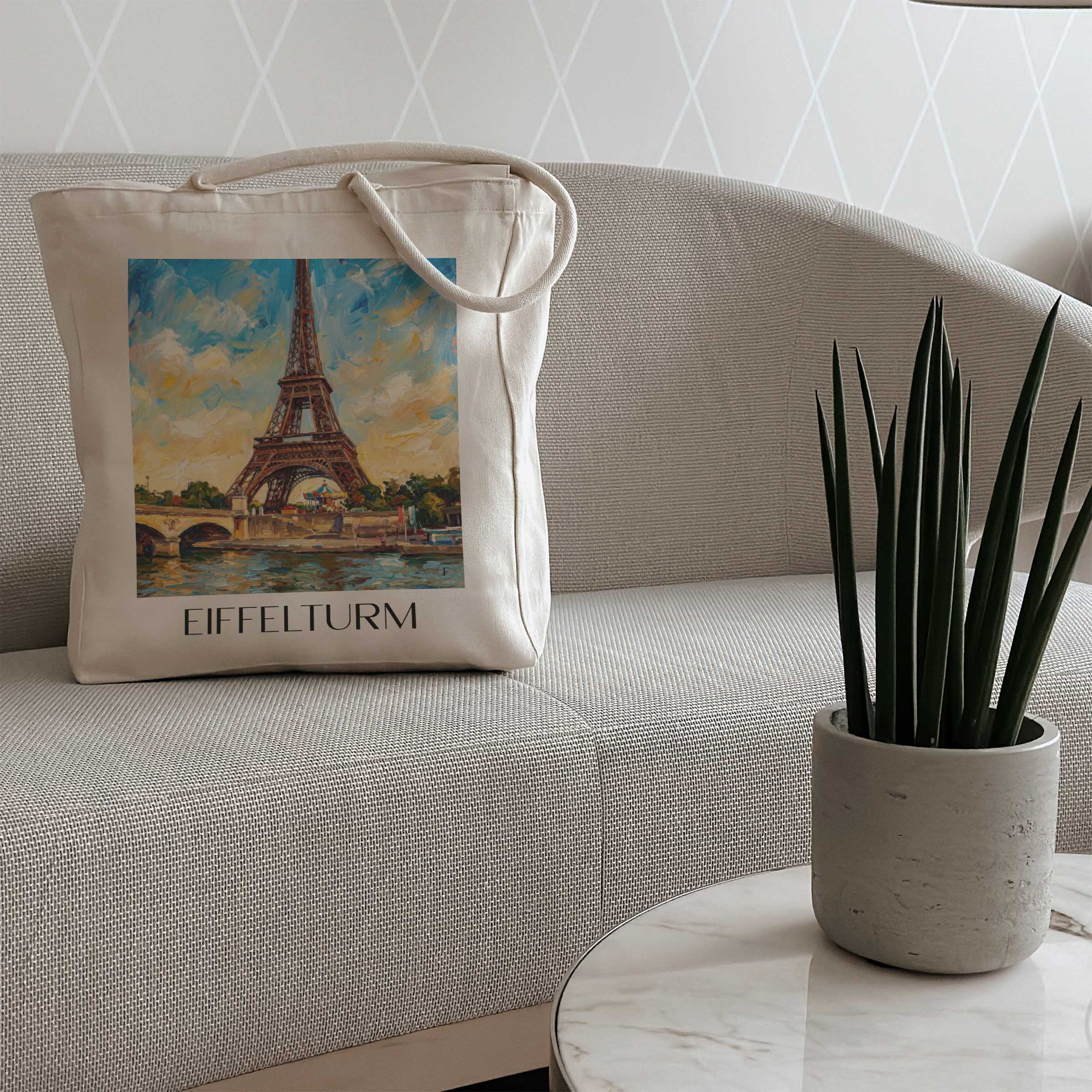 eiffelturm-paris-frankreich-einkaufstasche-oil-painting-oelgemaelde