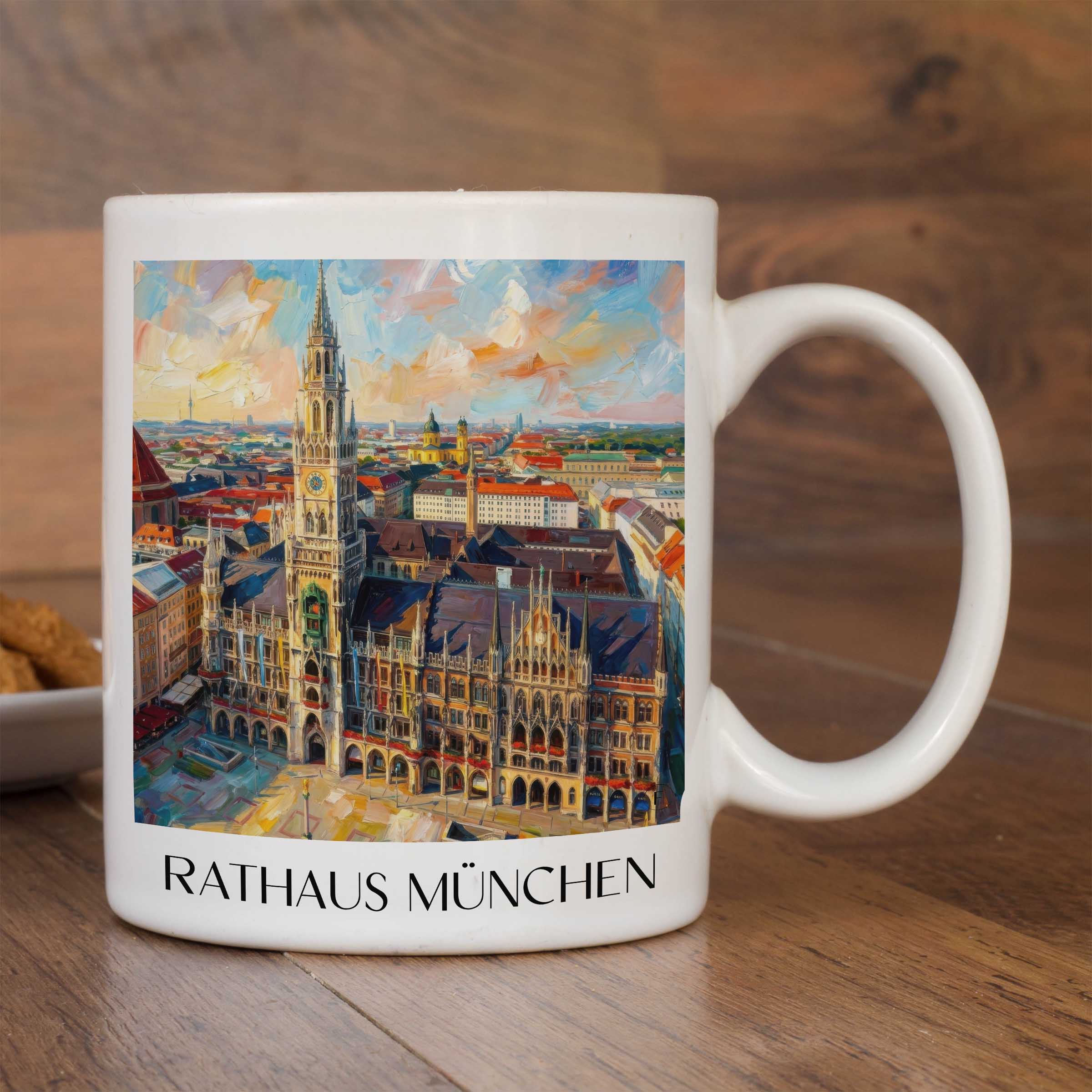 rathaus-münchen-deutschland-kaffeebecher-oil-painting-oelgemaelde