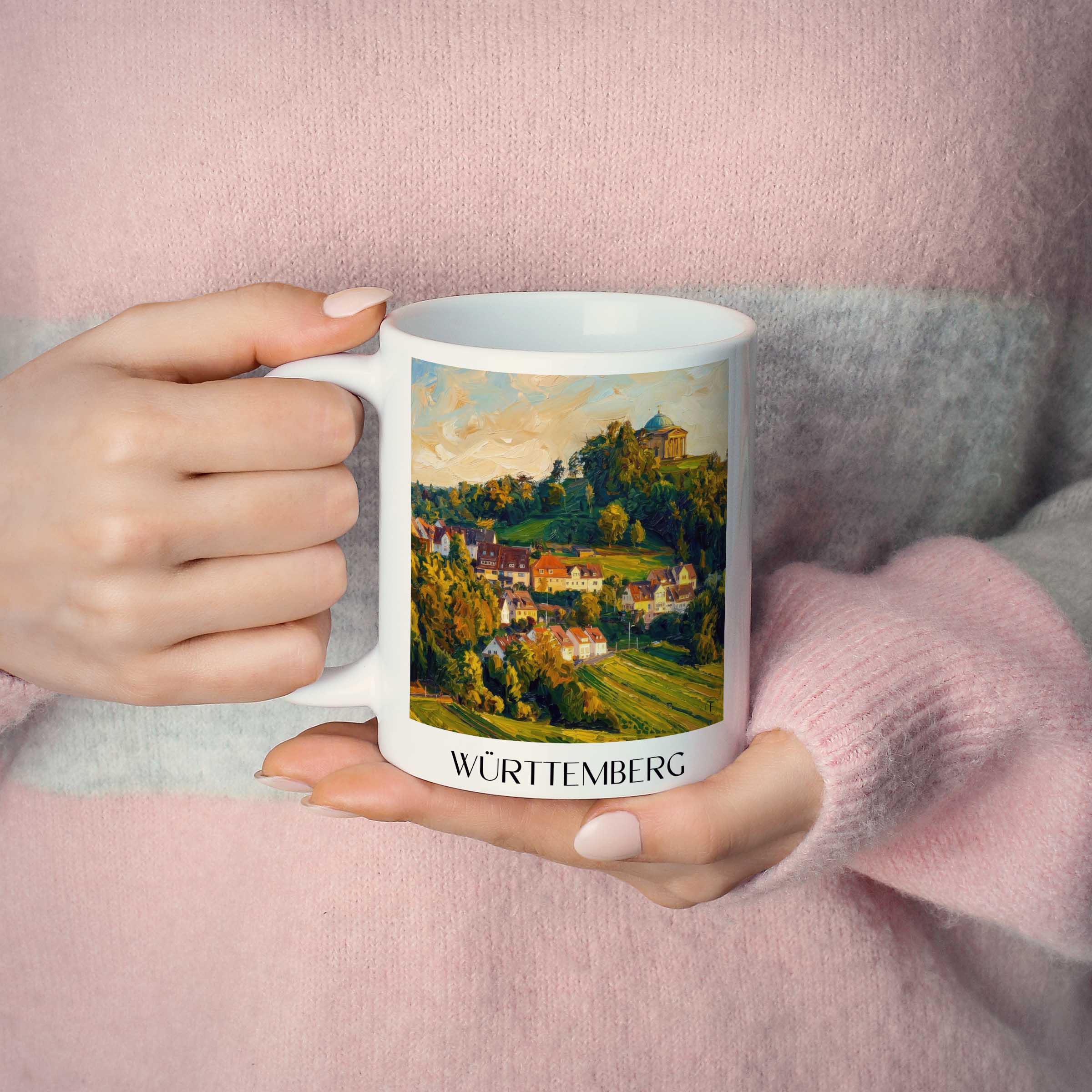 württemberg-stuttgart-deutschland-kaffeebecher-oil-painting-oelgemaelde