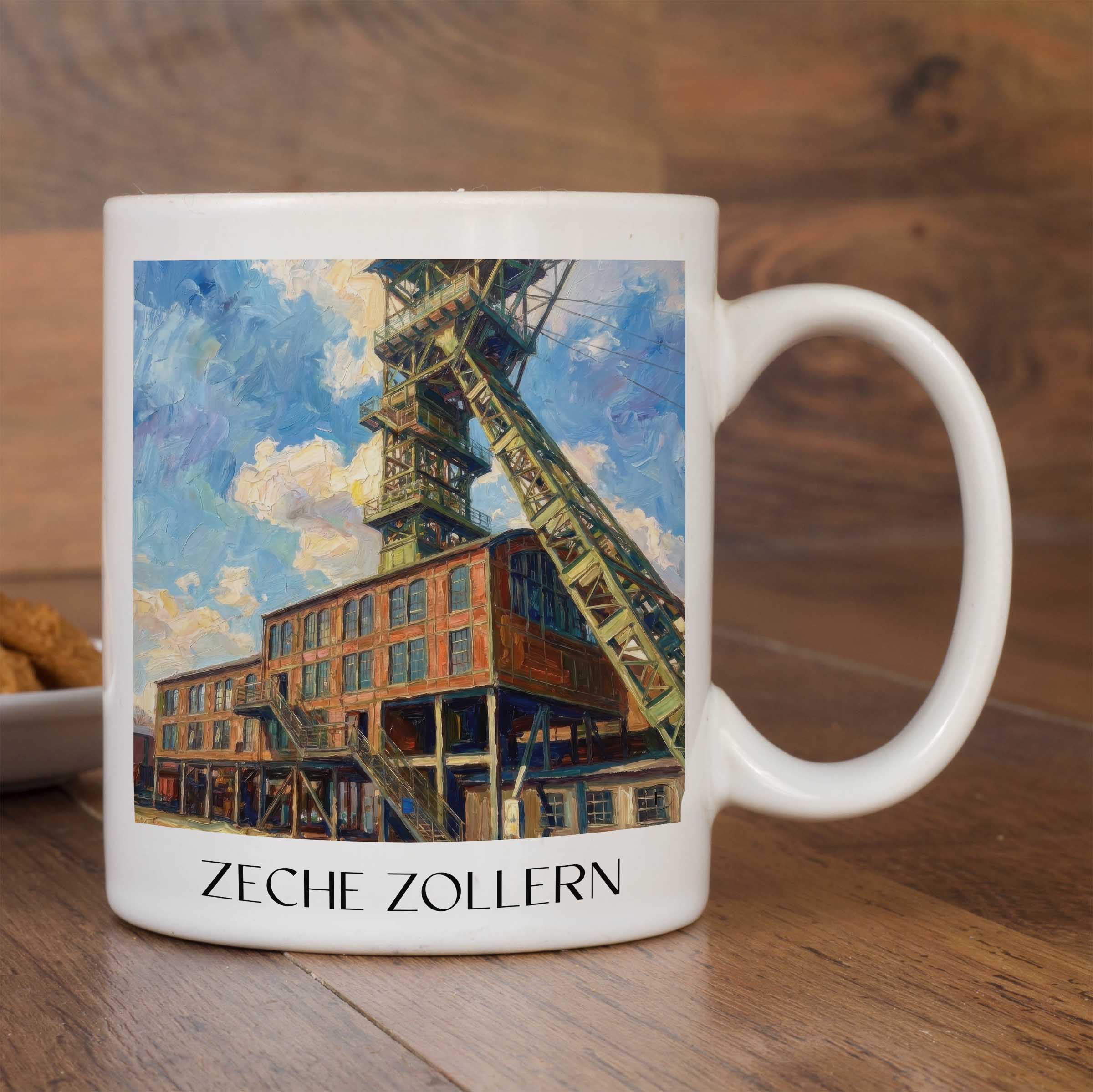 zeche-zollern-dortmund-deutschland-kaffeebecher-oil-painting-oelgemaelde