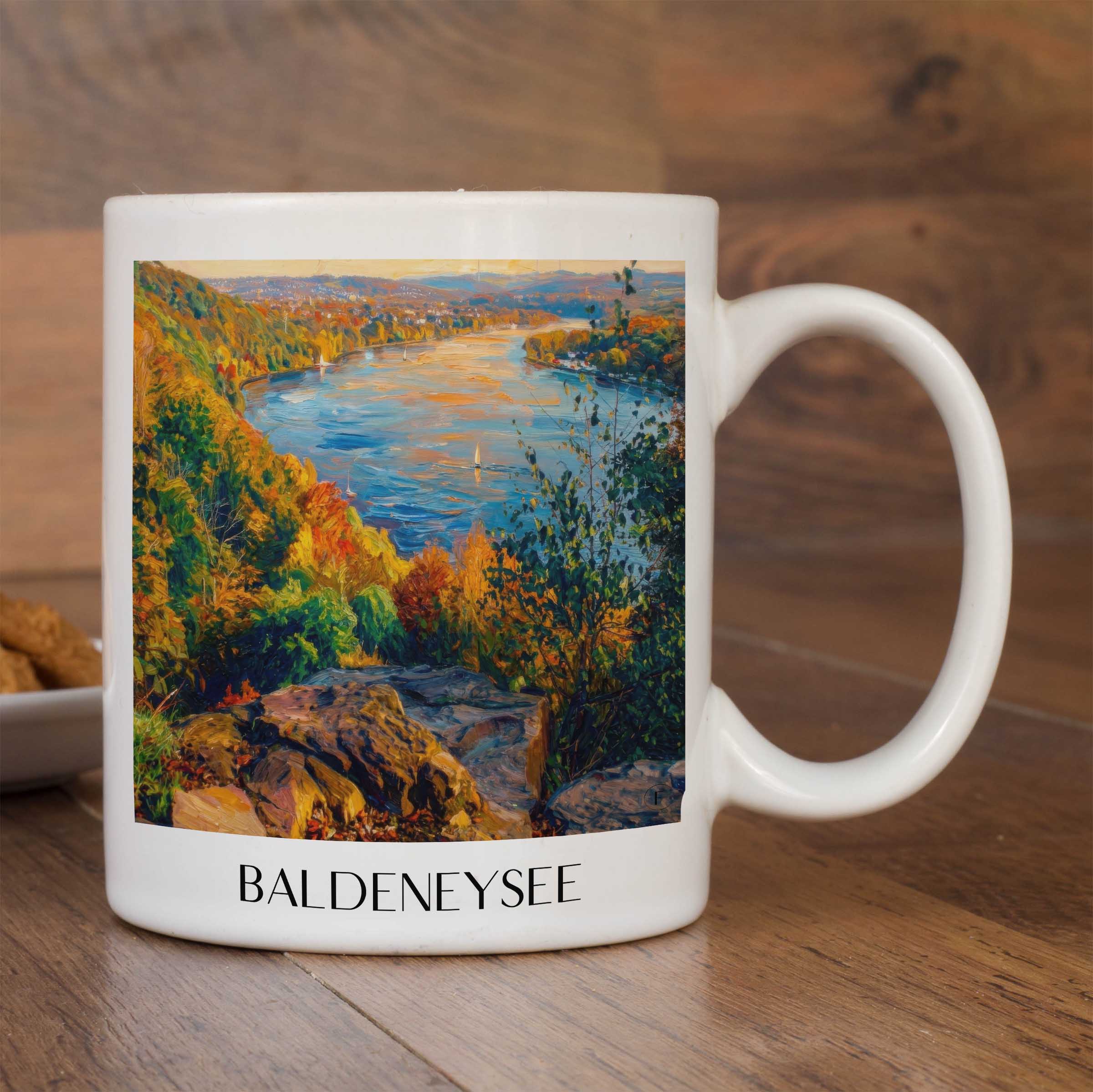 baldeneysee-essen-deutschland-kaffeebecher-oil-painting-oelgemaelde