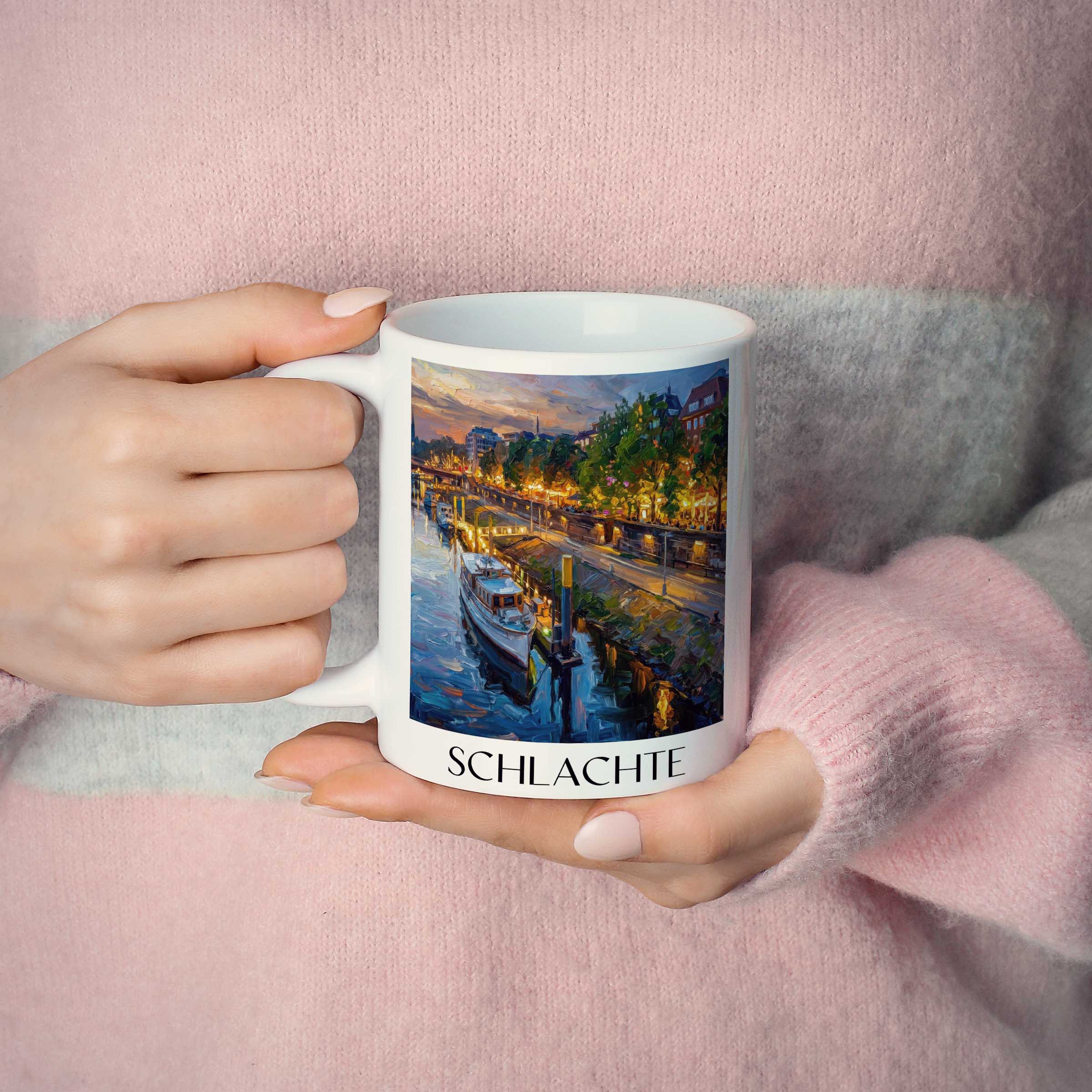 schlachte-bremen-deutschland-kaffeebecher-oil-painting-oelgemaelde