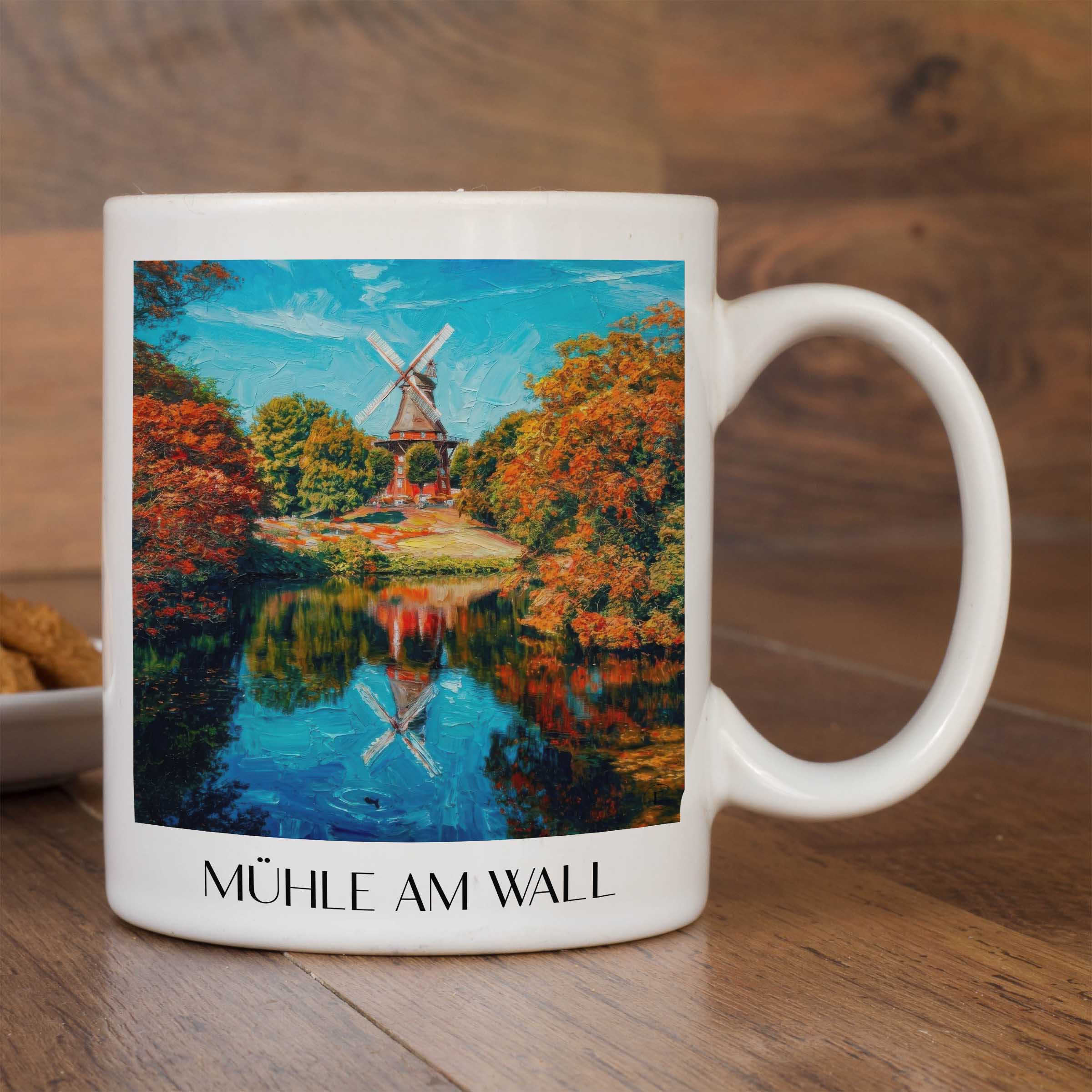 mühle-am-wall-bremen-deutschland-kaffeebecher-oil-painting-oelgemaelde