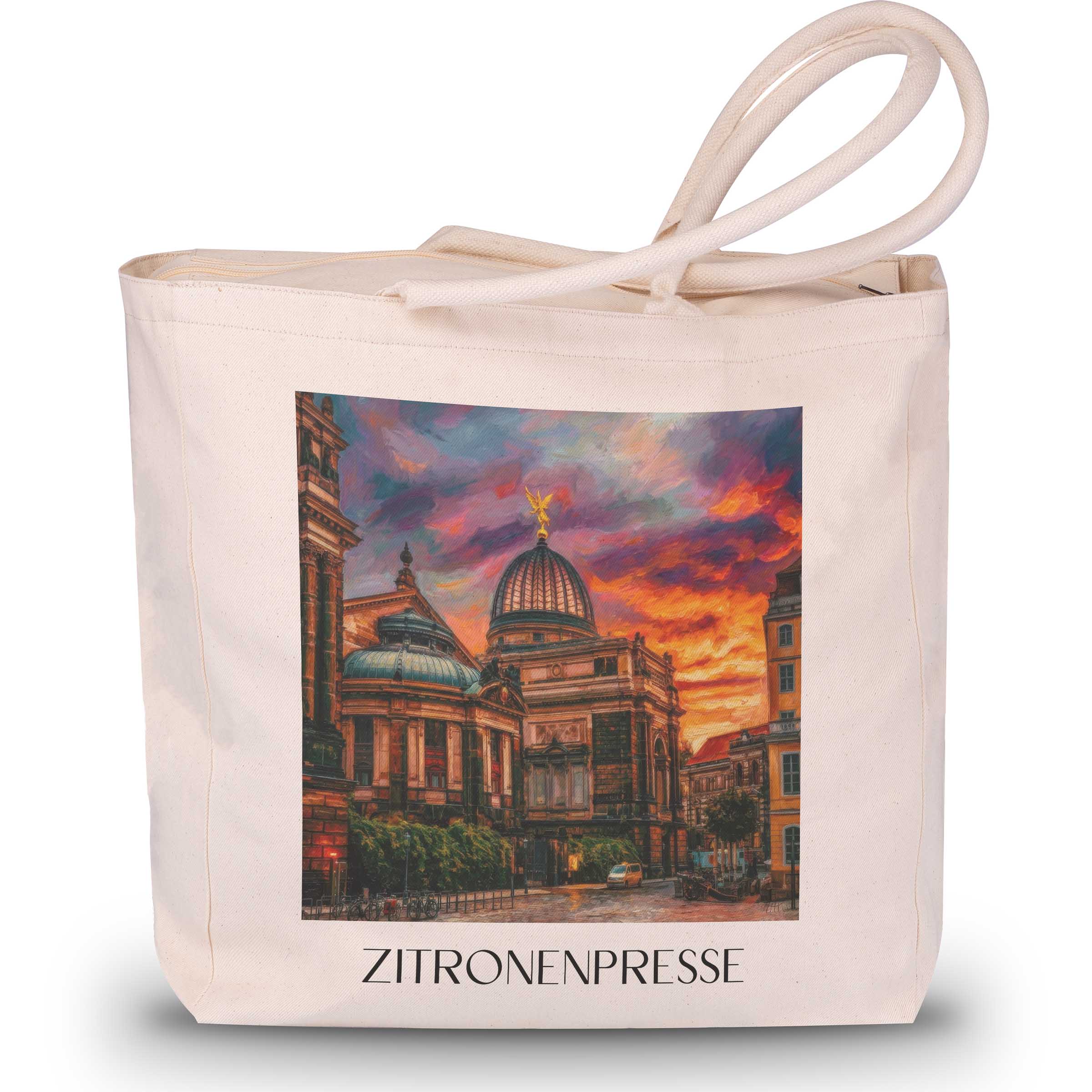 zitronenpresse-dresden-deutschland-einkaufstasche-oil-painting-oelgemaelde