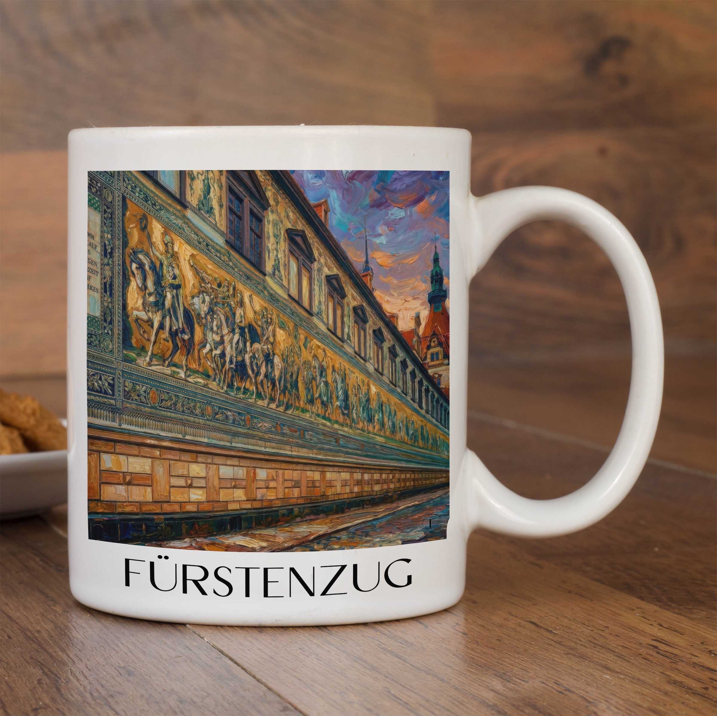 fürstenzug-dresden-deutschland-kaffeebecher-oil-painting-oelgemaelde